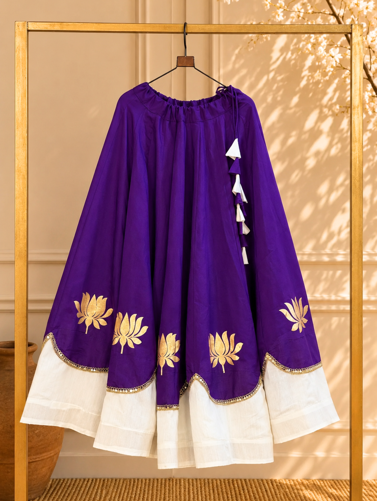 Women's Embroidered Flared Skirt | Designer Ethnic & Festive Wear