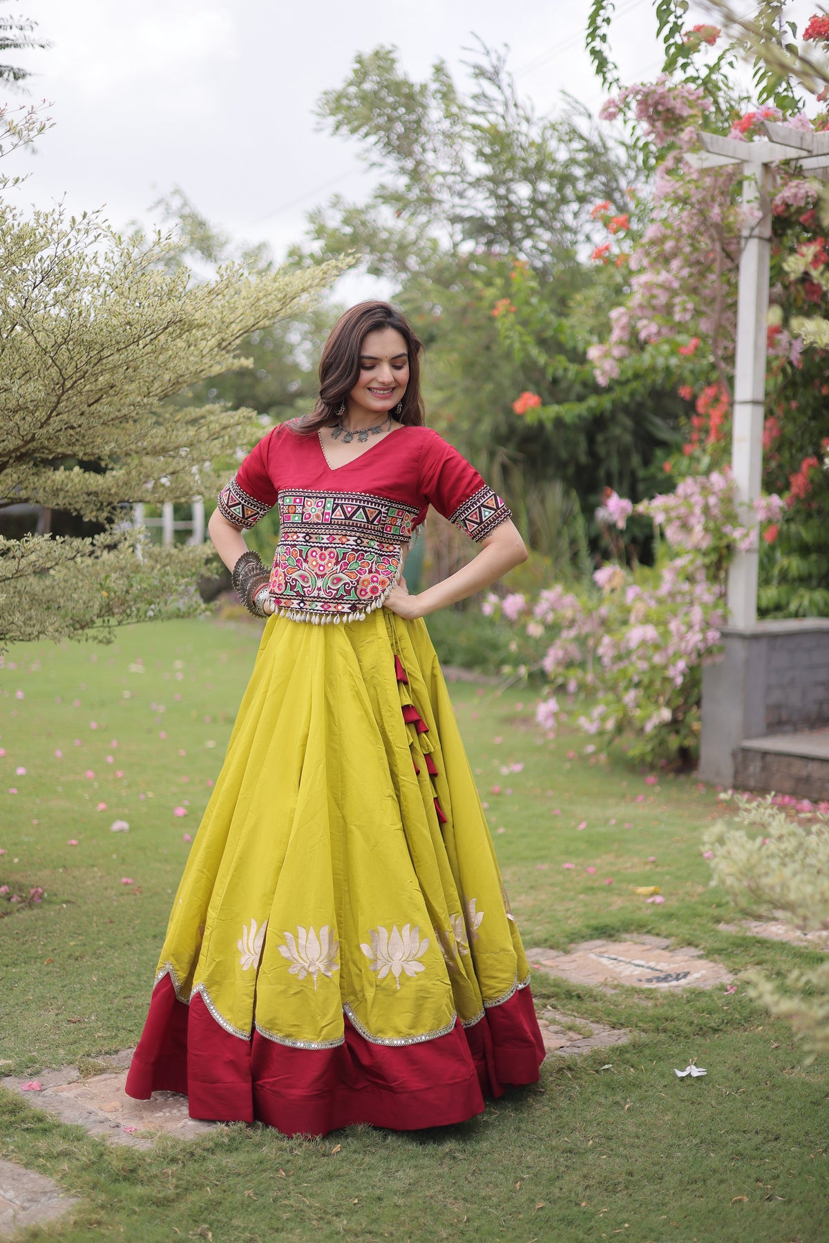 Designer Embroidered Lehenga Choli for Women