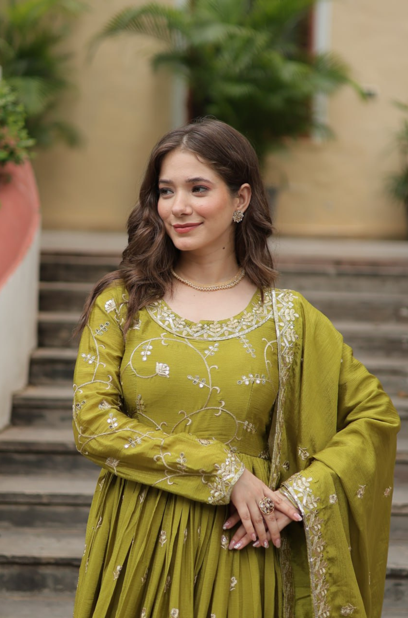 Designer Embroidered Sharara Set with Dupatta for Women