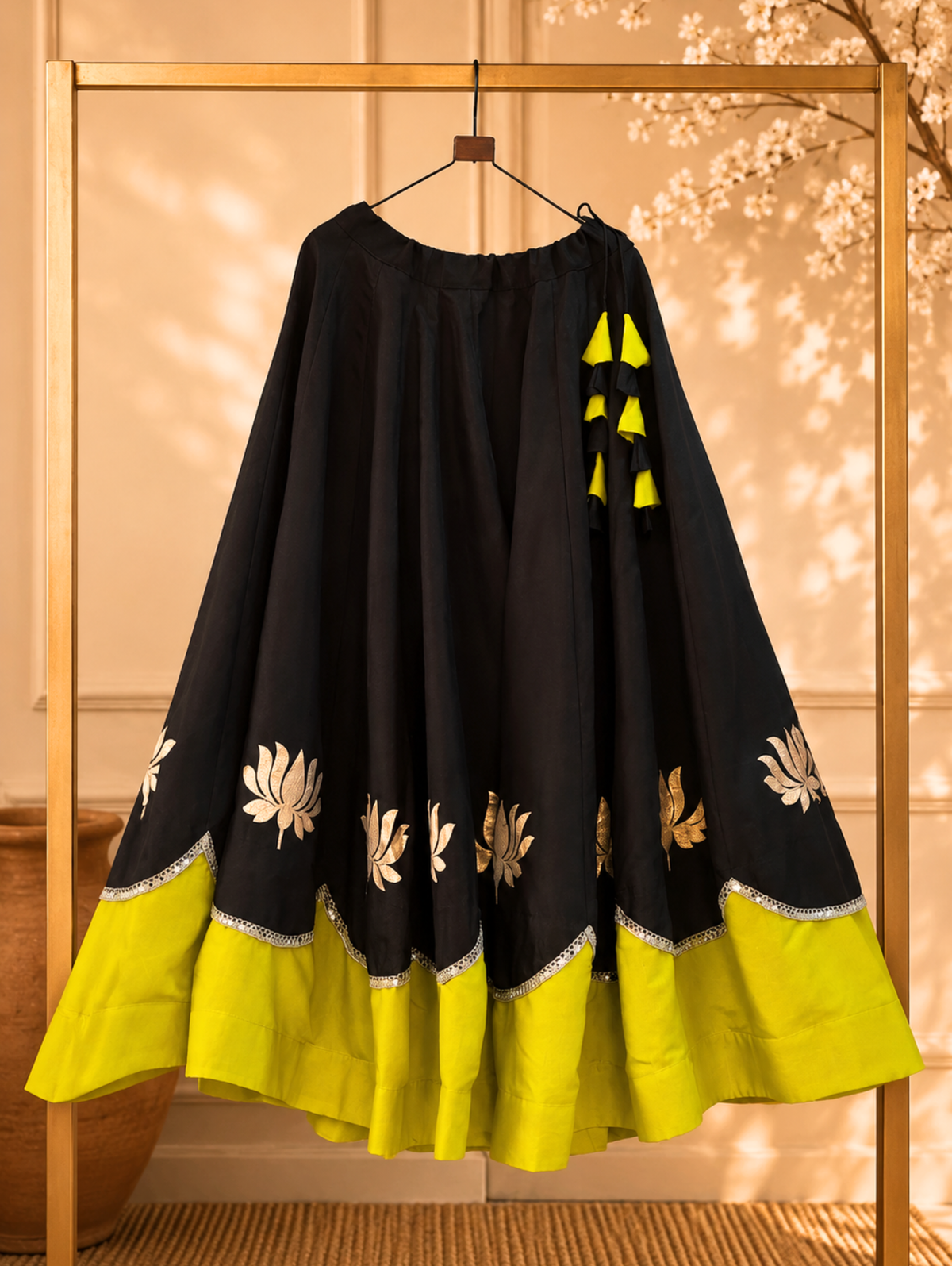 Women's Embroidered Flared Skirt | Designer Ethnic & Festive Wear