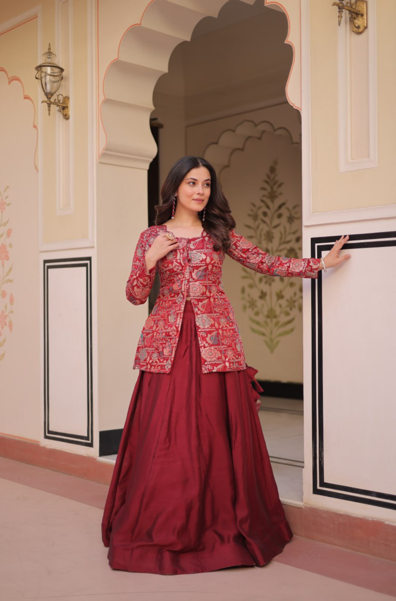 Designer Printed Lehenga Choli Set for Women