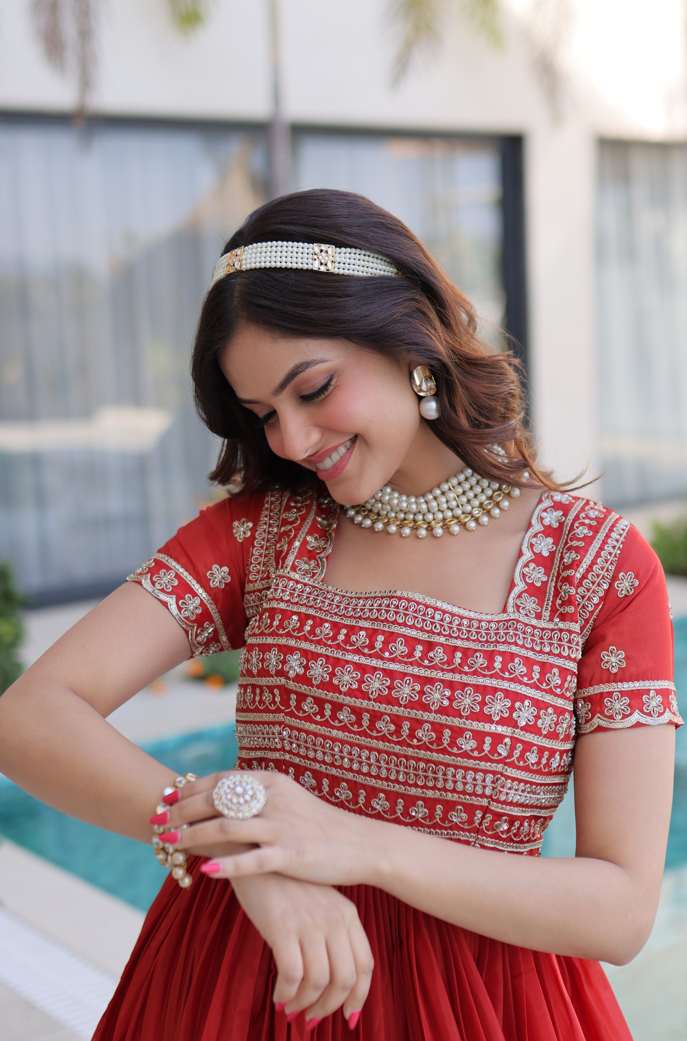 Designer Party Wear Ethnic Anarkali Dress for Women