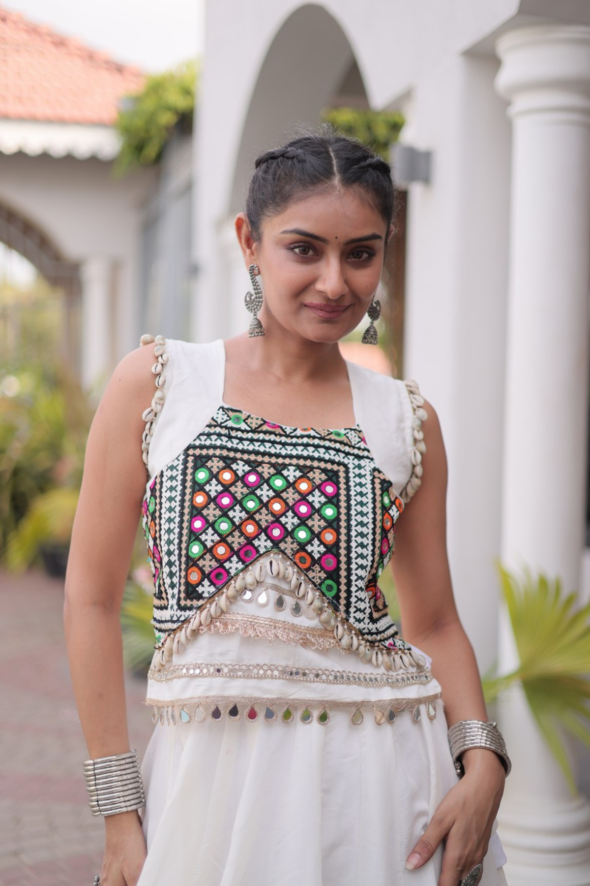 Women’s Designer Embroidered Ethnic Lehenga Choli Set | Traditional Flared Lehenga with Embellished Blouse