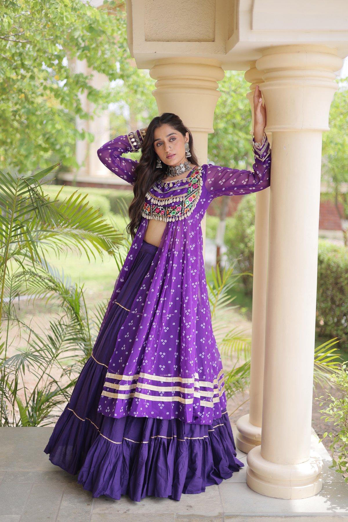 Designer Bandhani Lehenga Choli for Women | Festive & Wedding Wear