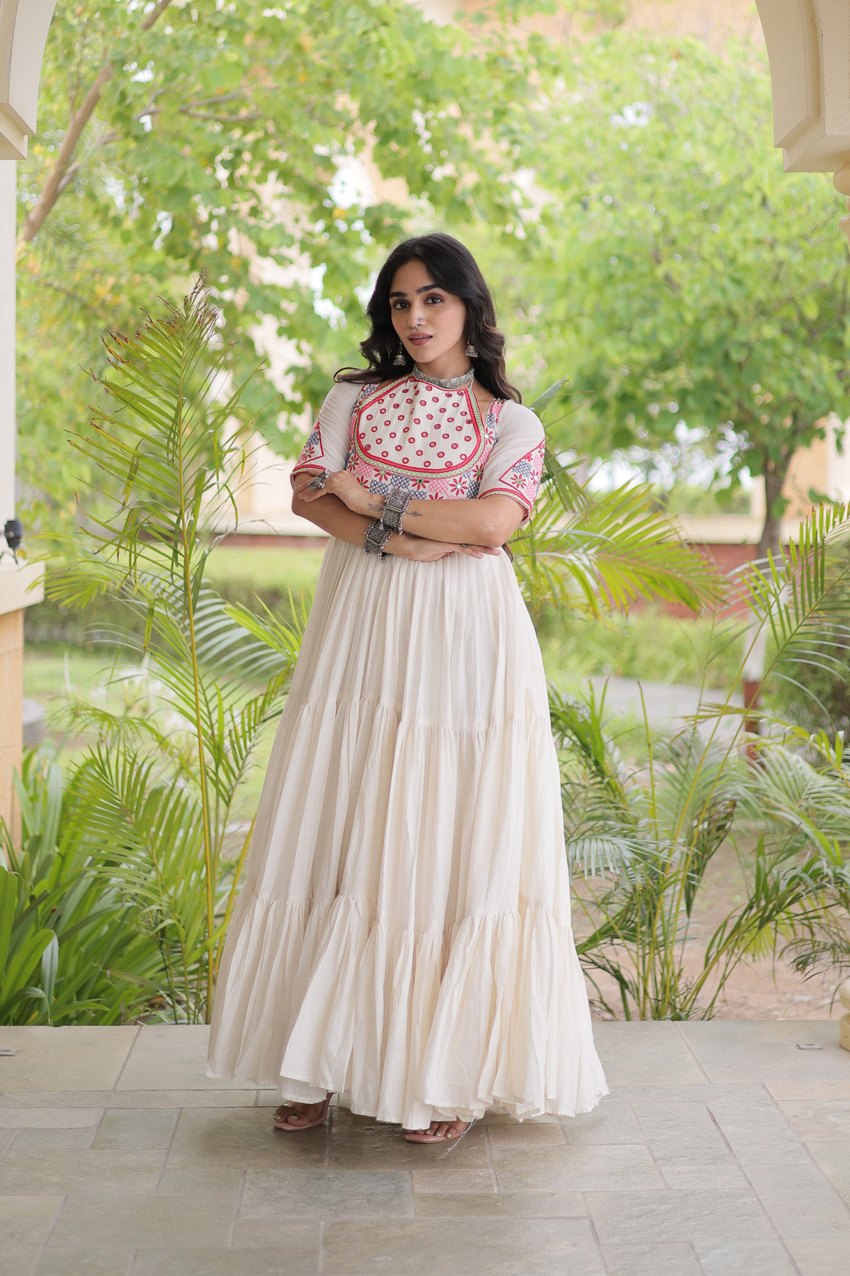 Designer Embroidered Anarkali Gown for Women | Ethnic Festive Wear Dress