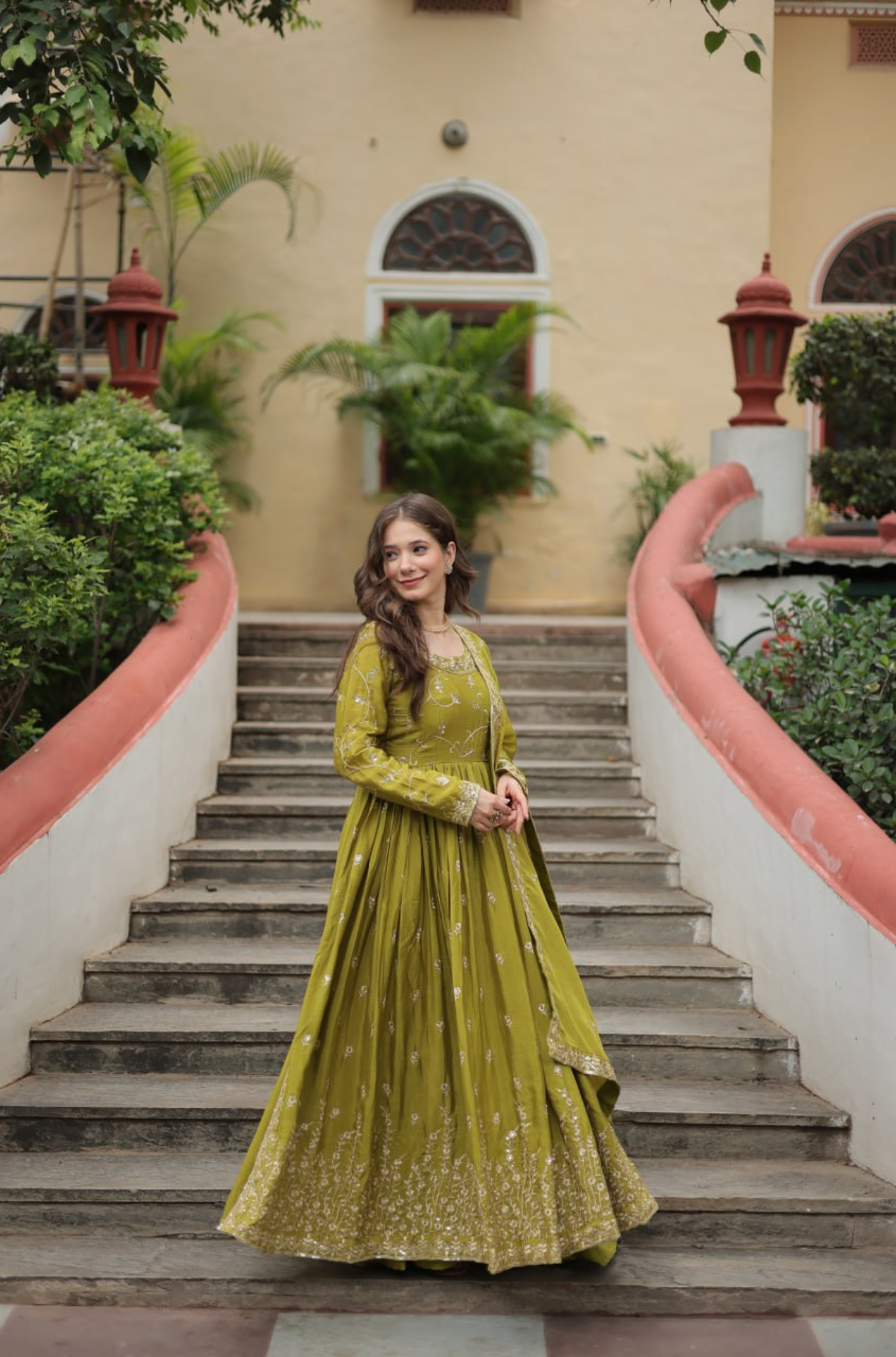 Designer Embroidered Sharara Set with Dupatta for Women