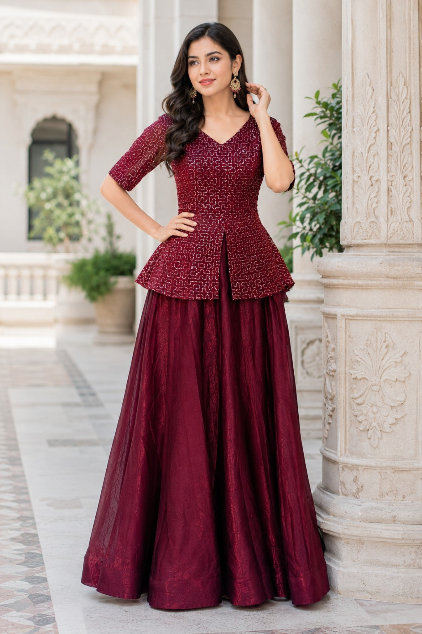 Royal Navy Blue Designer Lehenga Choli for Women