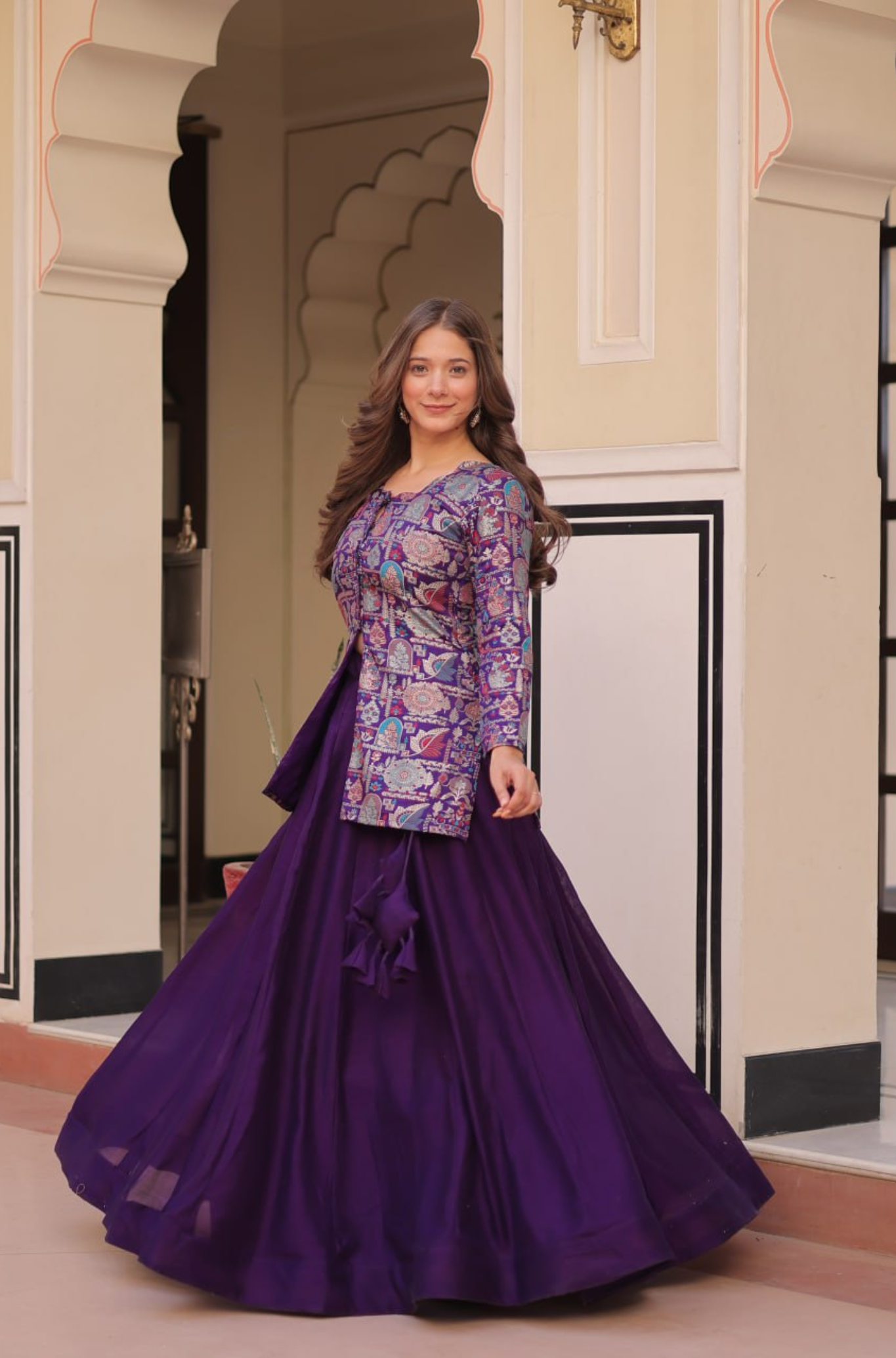 Designer Printed Lehenga Choli Set for Women