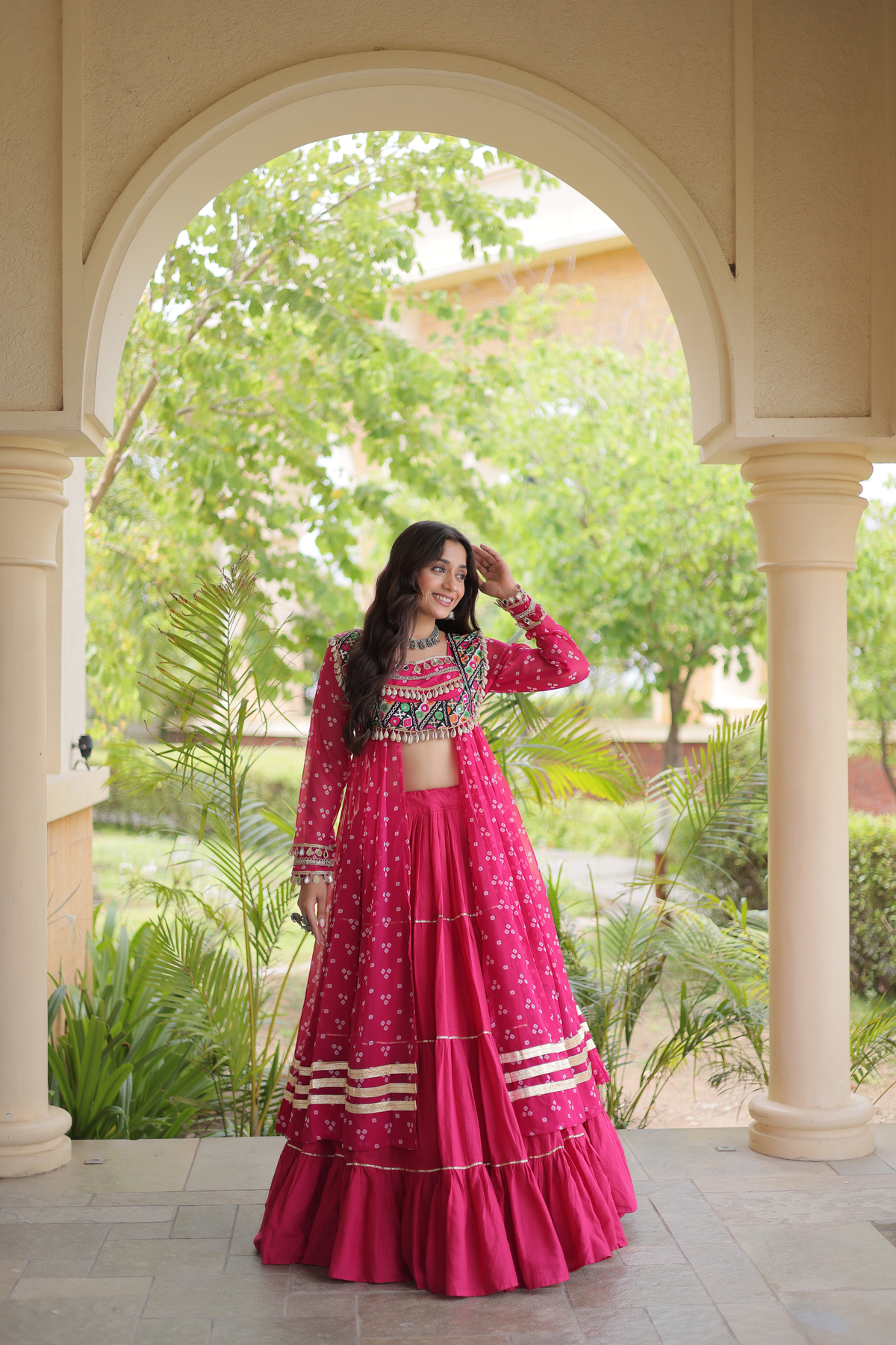 Designer Bandhani Lehenga Choli for Women | Festive & Wedding Wear