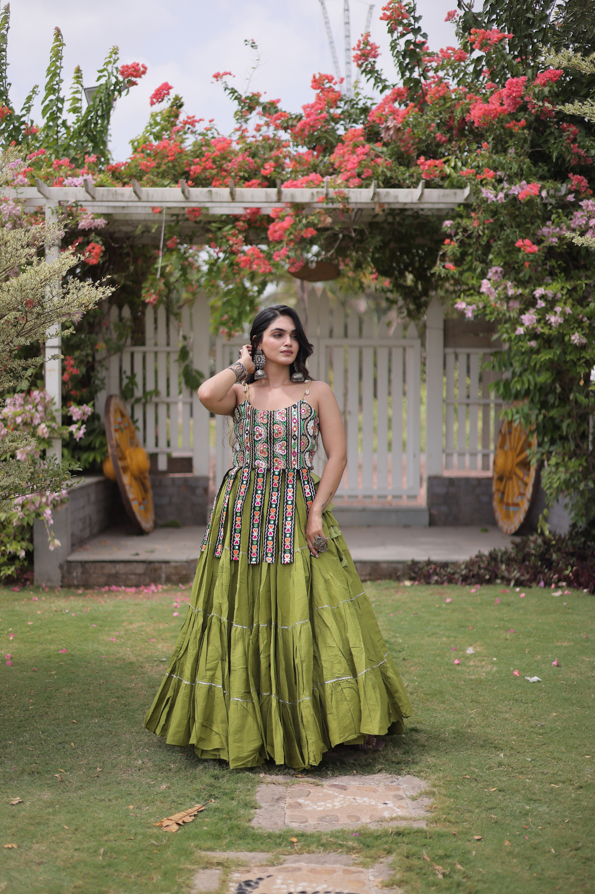 Women's Designer Lehenga Choli Set | Embroidered Ethnic Festive Wear