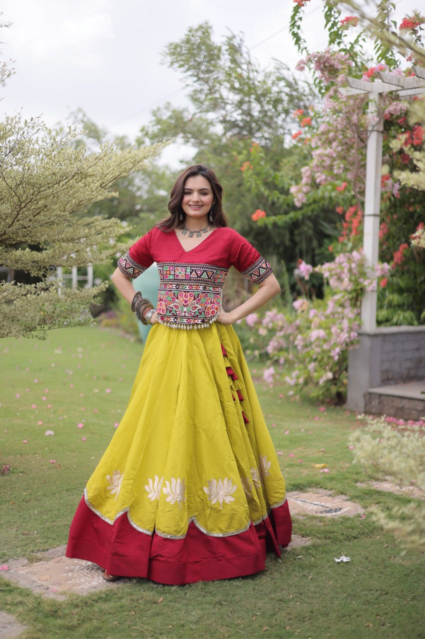 Designer Embroidered Lehenga Choli for Women