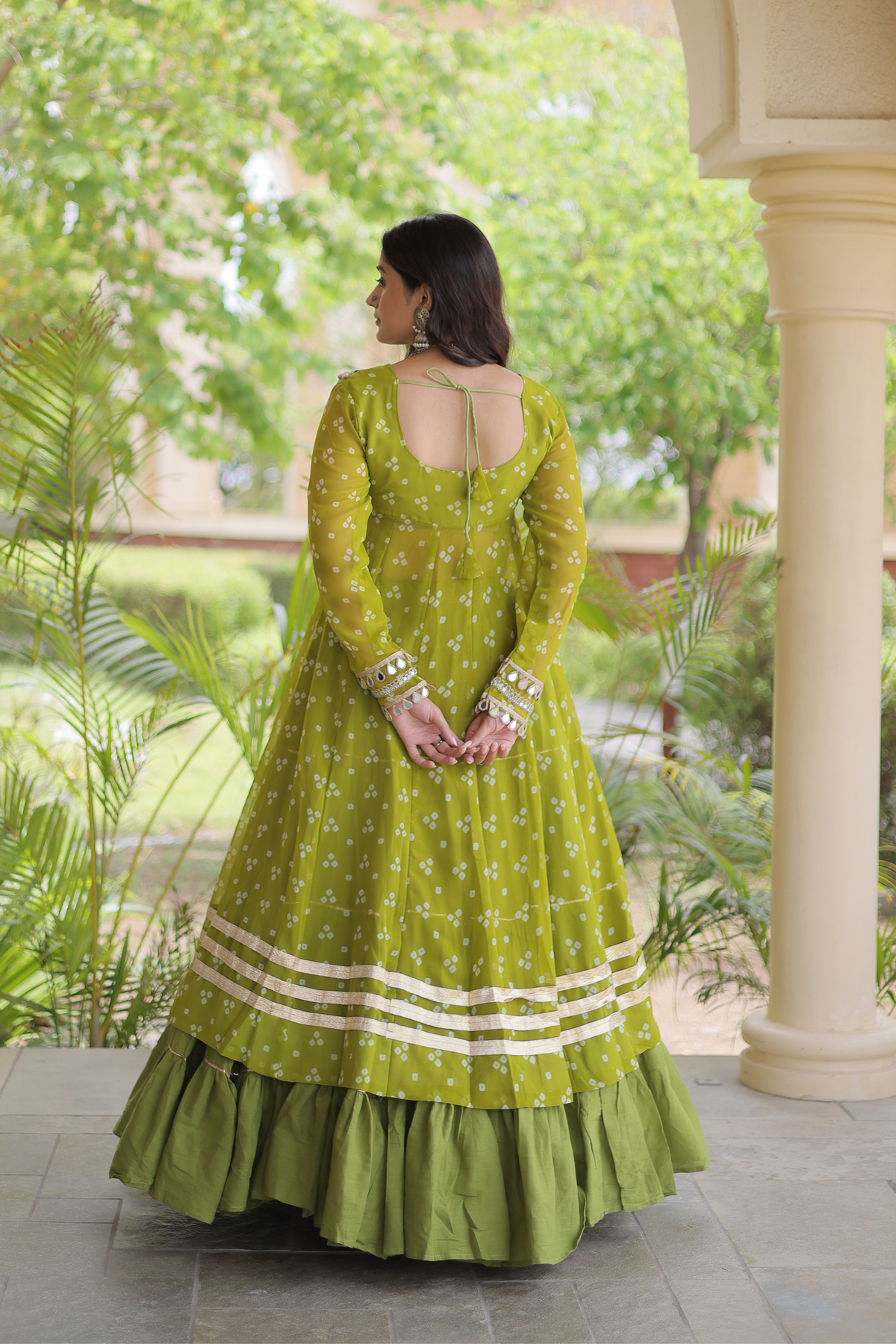 Designer Bandhani Lehenga Choli for Women | Festive & Wedding Wear