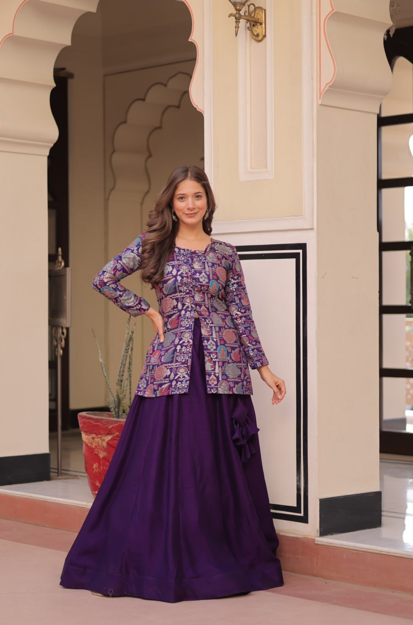 Designer Printed Lehenga Choli Set for Women