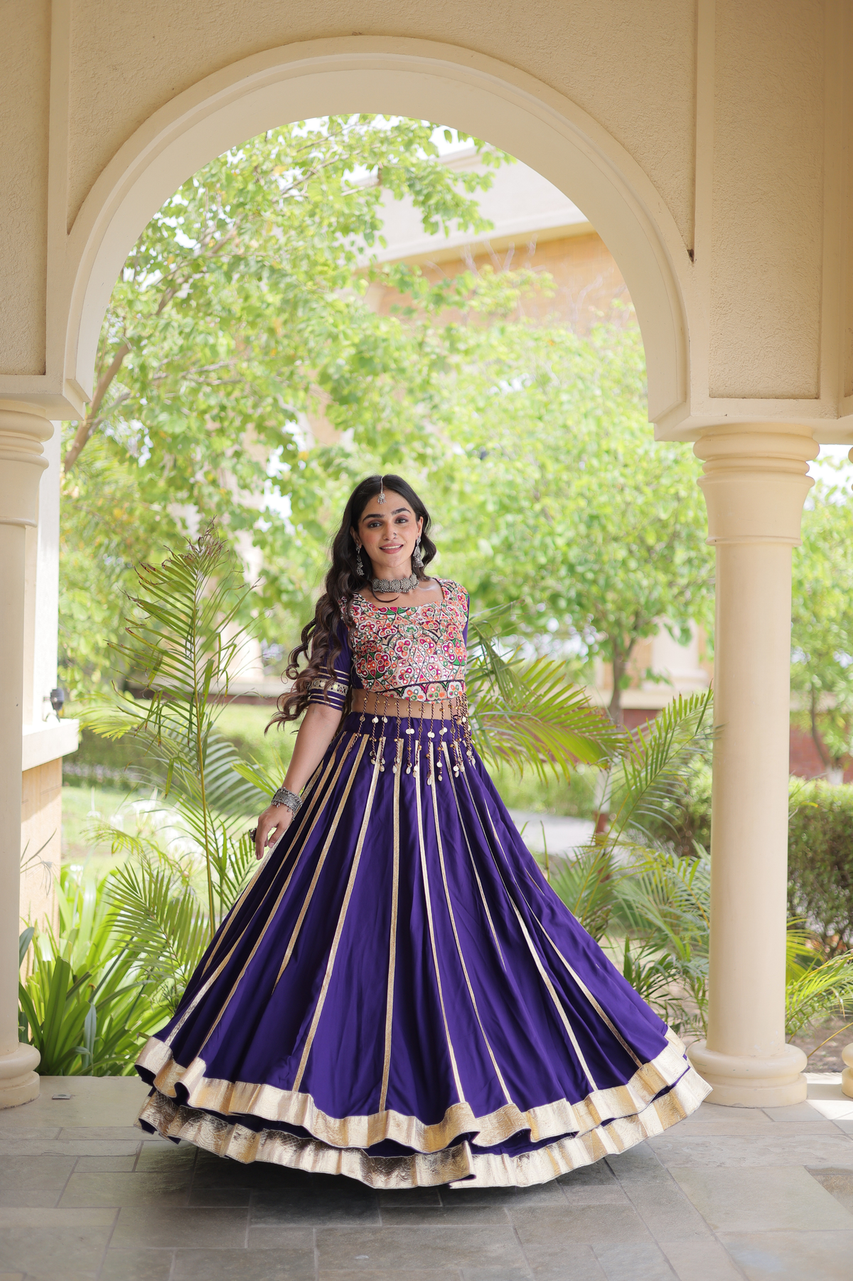 Designer premium Embroidered Ethnic Gown for Women | Festive & Wedding Wear