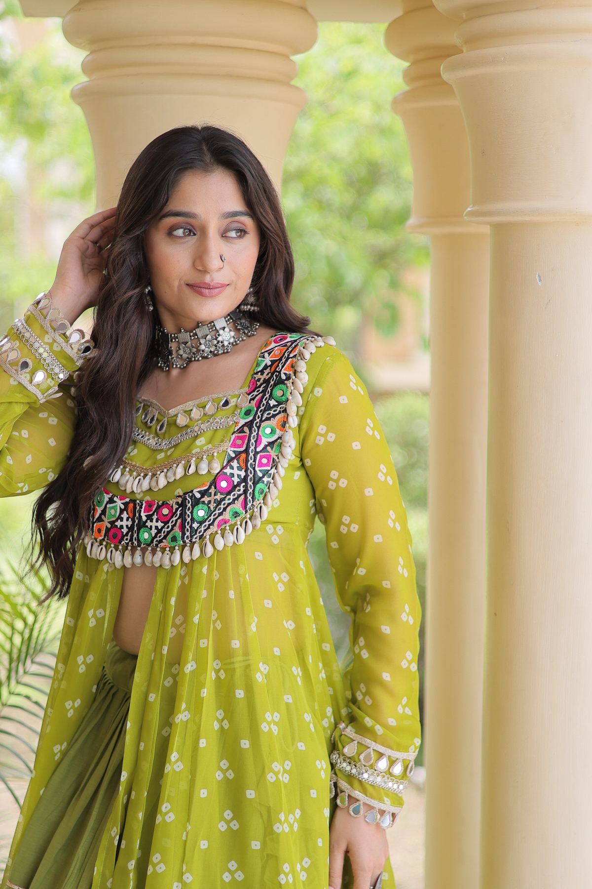 Designer Bandhani Lehenga Choli for Women | Festive & Wedding Wear