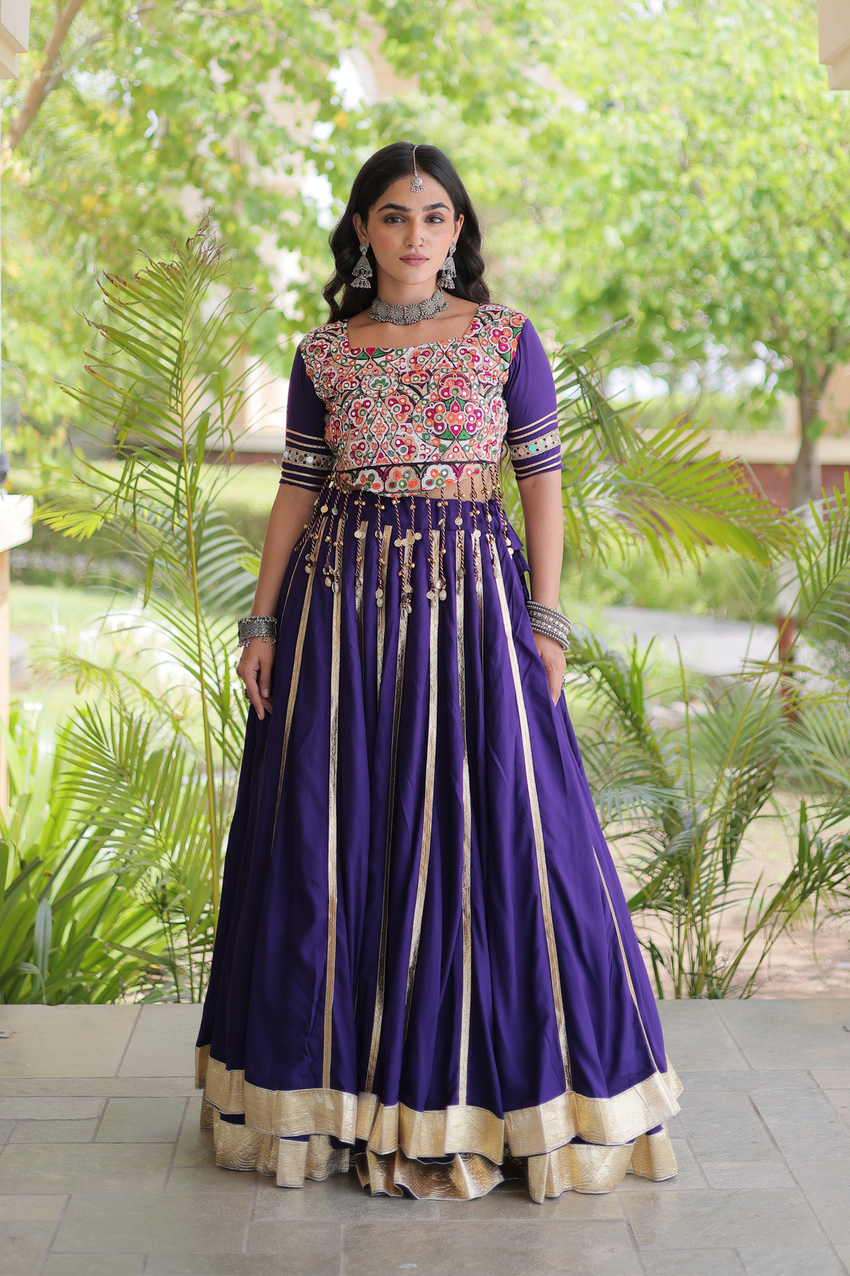 Designer premium Embroidered Ethnic Gown for Women | Festive & Wedding Wear