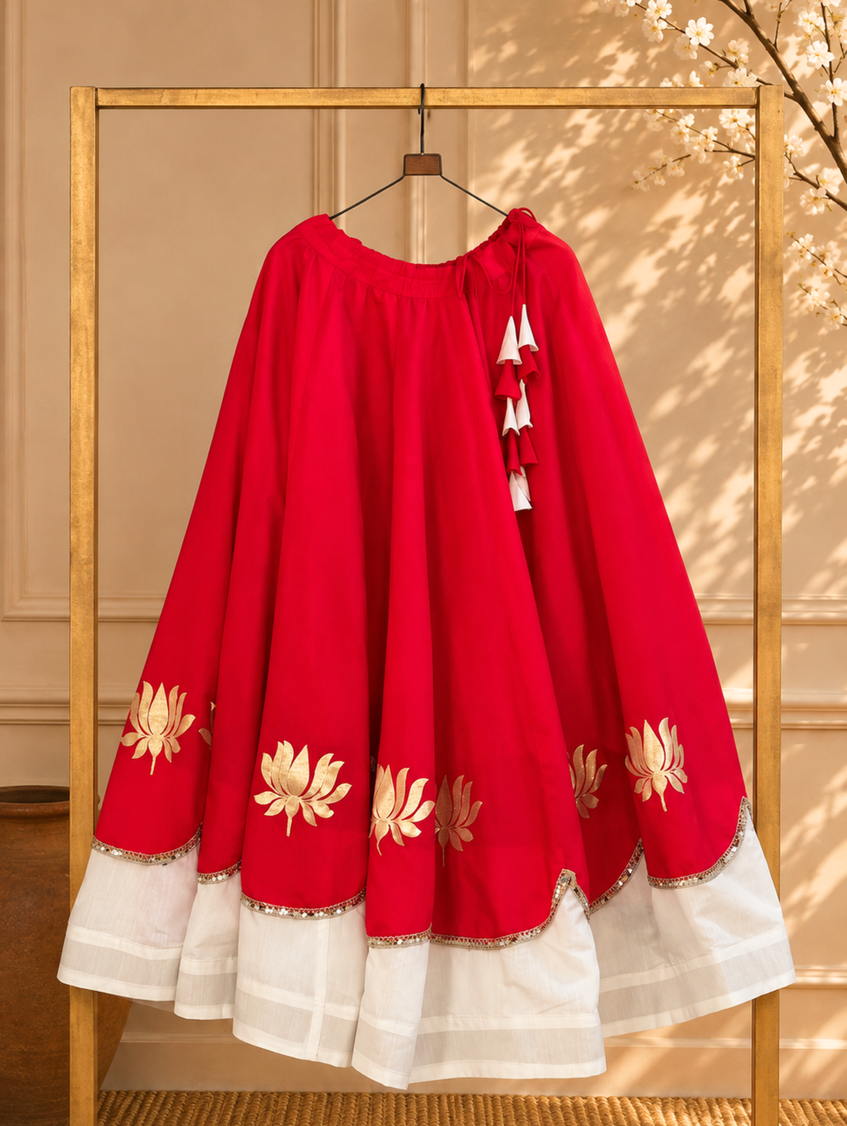 Women's Embroidered Flared Skirt | Designer Ethnic & Festive Wear