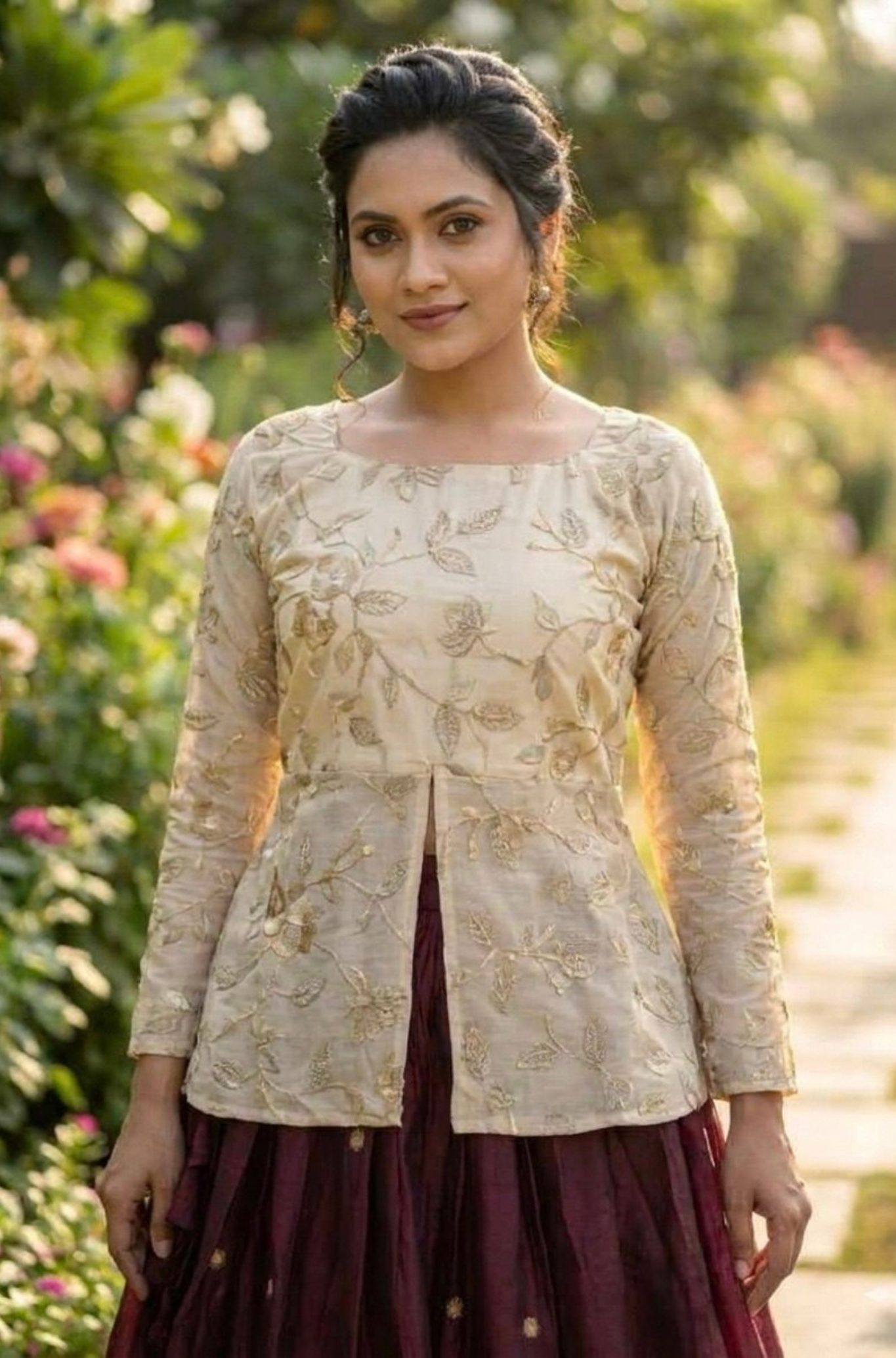 Women's Designer Embroidered Lehenga Choli Set