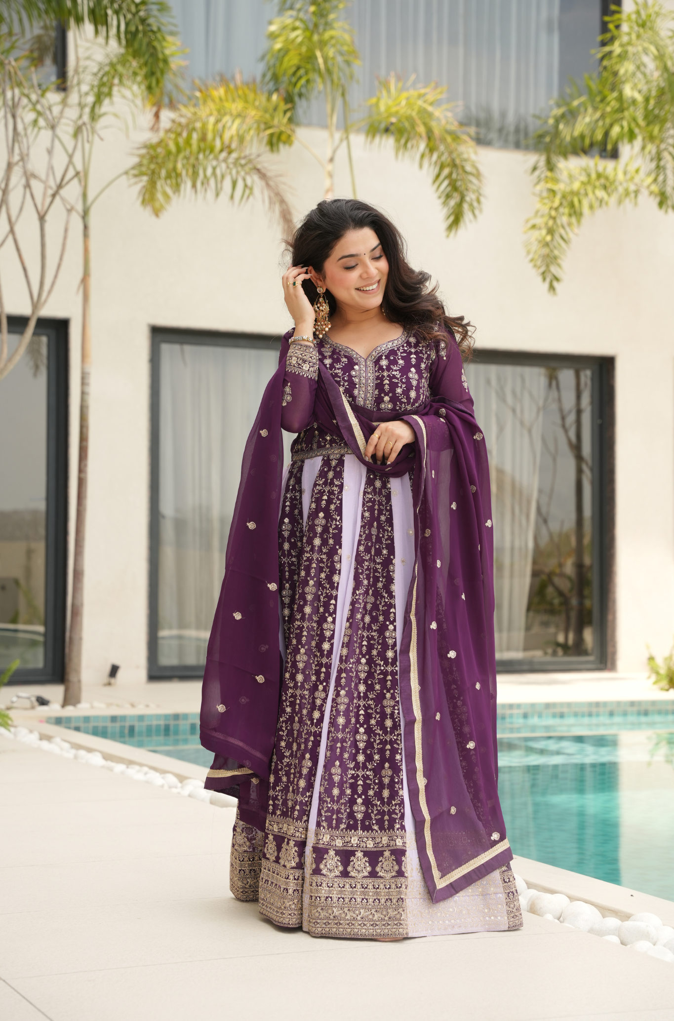 Royal Embroidered Lehenga Choli Set with Dupatta for Women