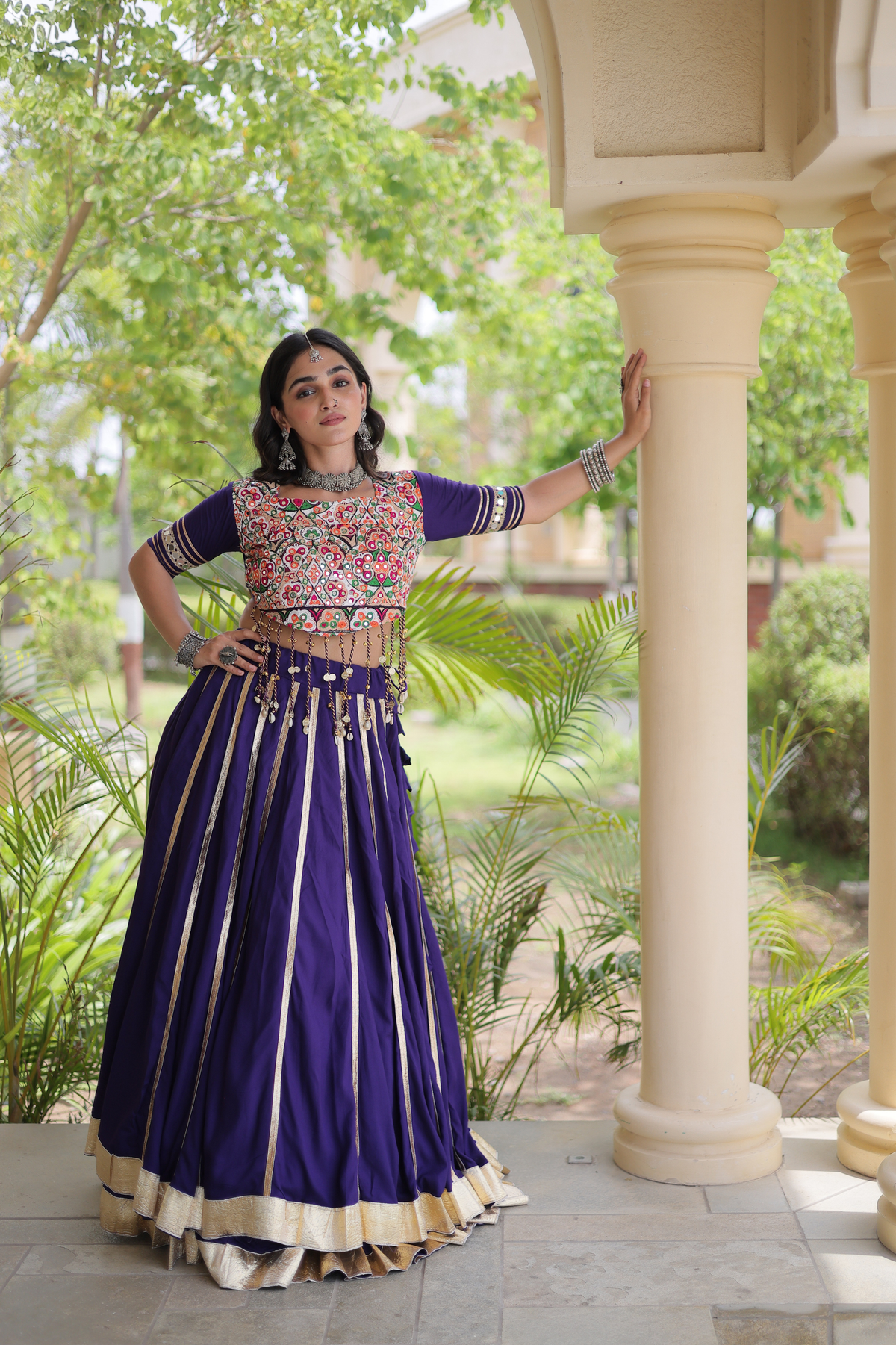 Designer premium Embroidered Ethnic Gown for Women | Festive & Wedding Wear