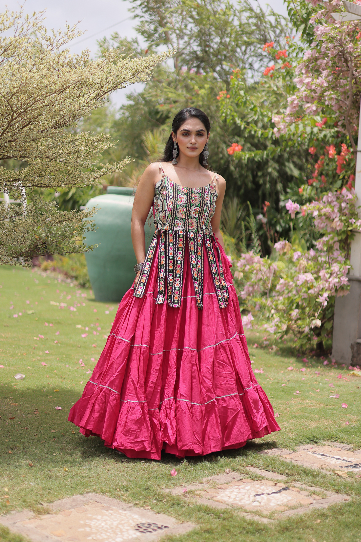 Women's Designer Lehenga Choli Set | Embroidered Ethnic Festive Wear