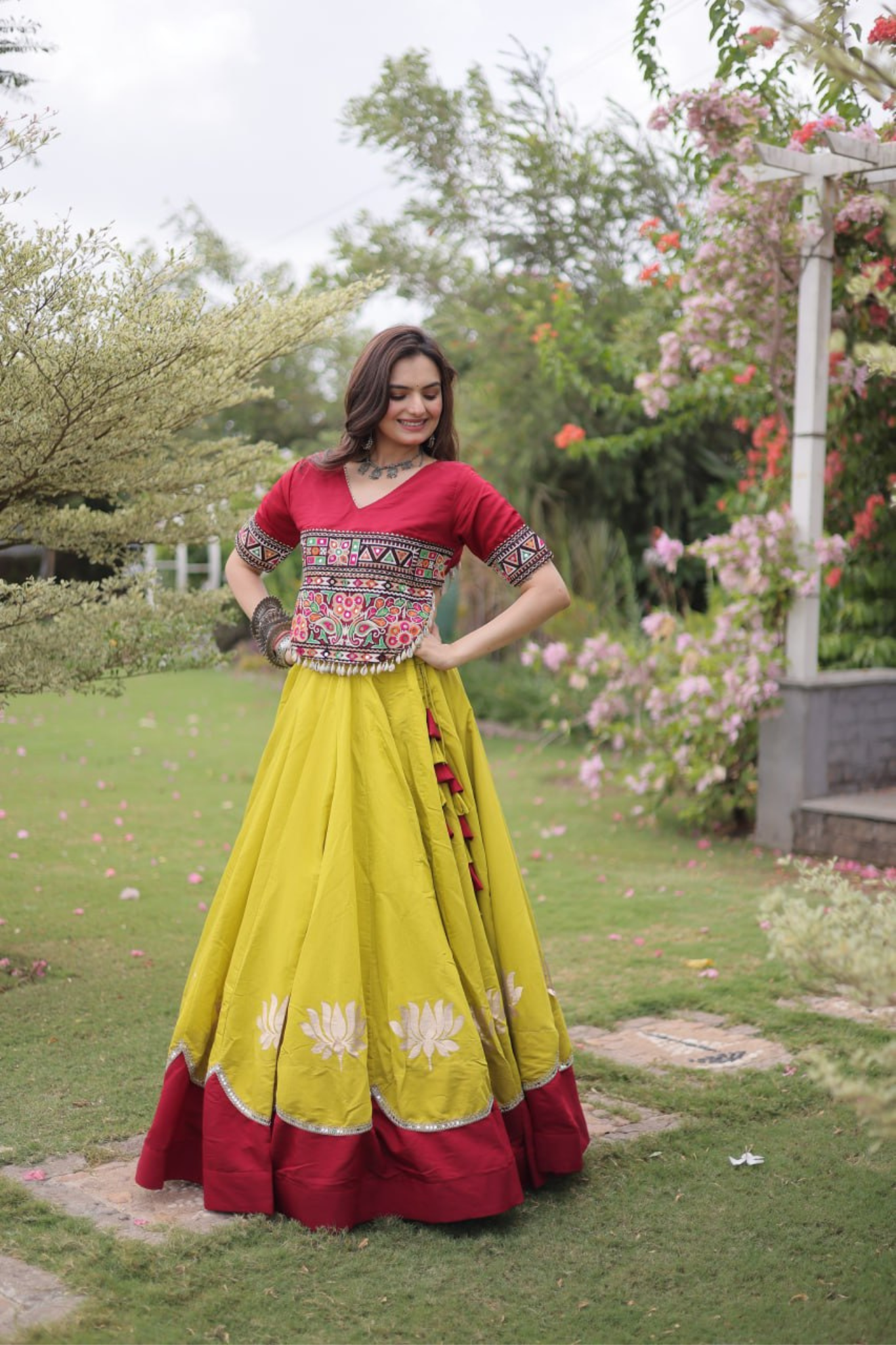 Designer Embroidered Lehenga Choli for Women