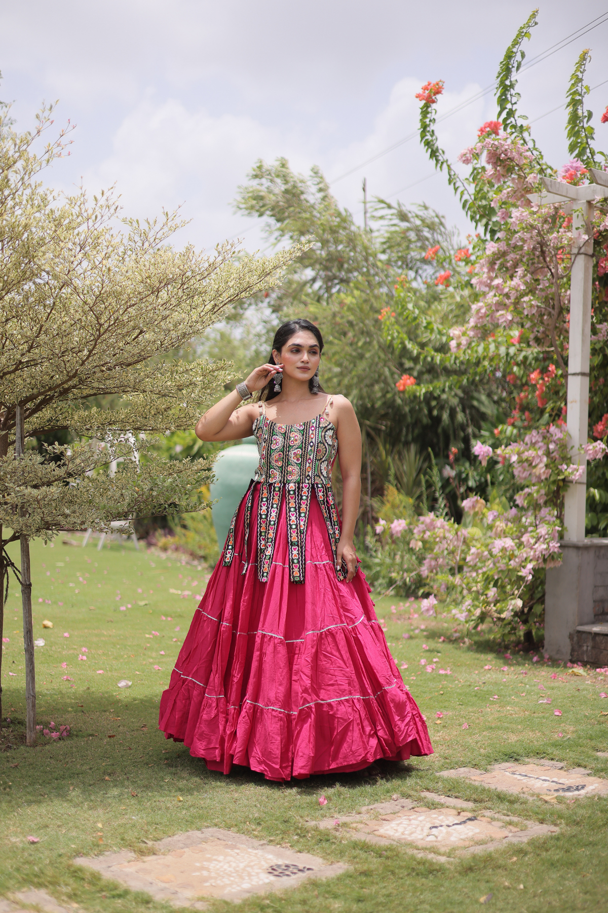 Women's Designer Lehenga Choli Set | Embroidered Ethnic Festive Wear