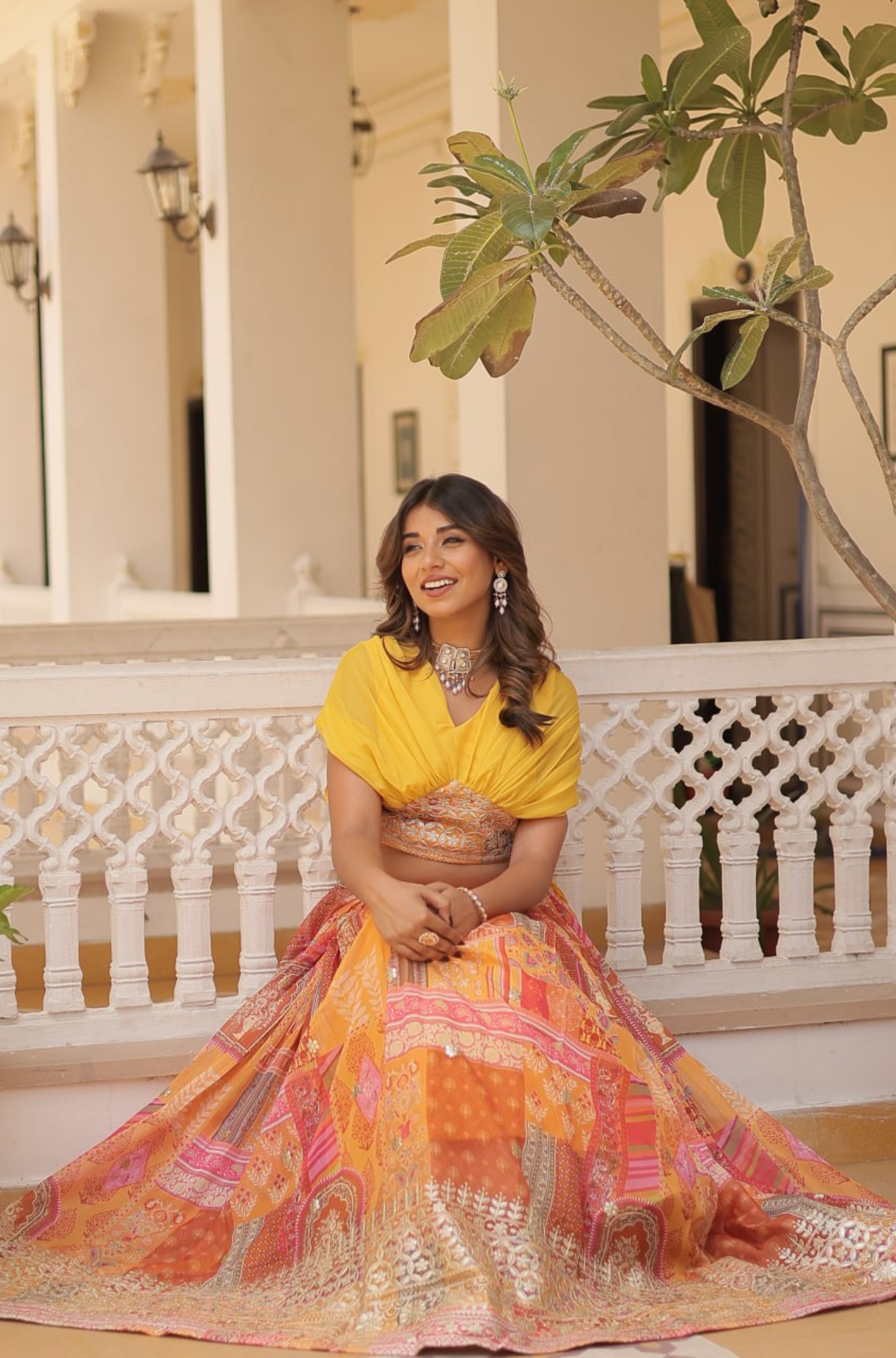 Designer Printed Lehenga Choli for Women with Dupatta