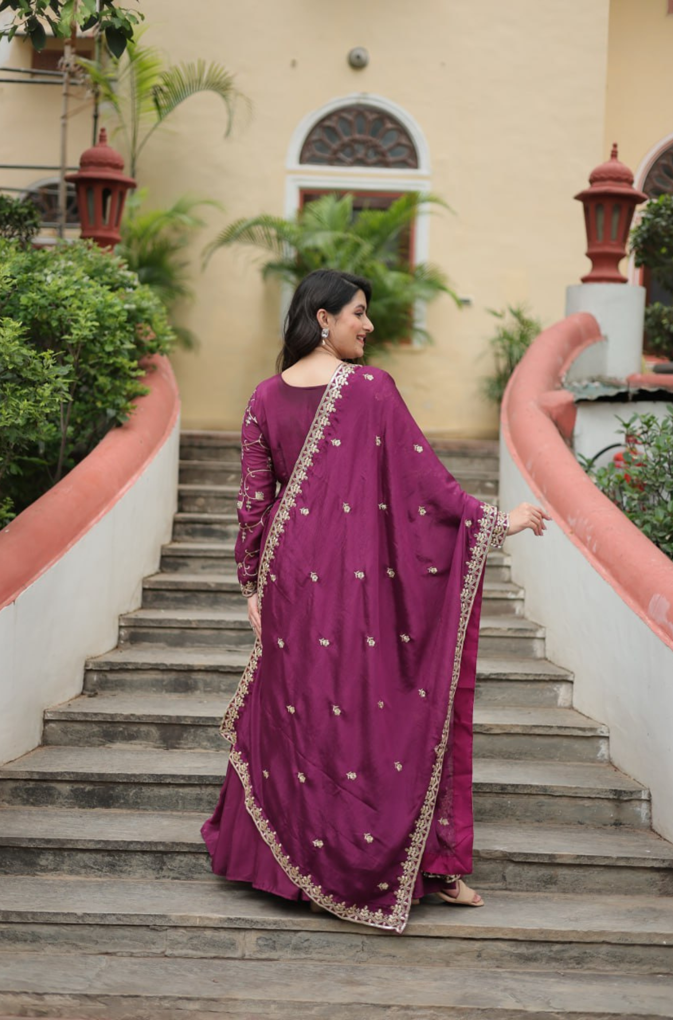 Designer Embroidered Sharara Set with Dupatta for Women
