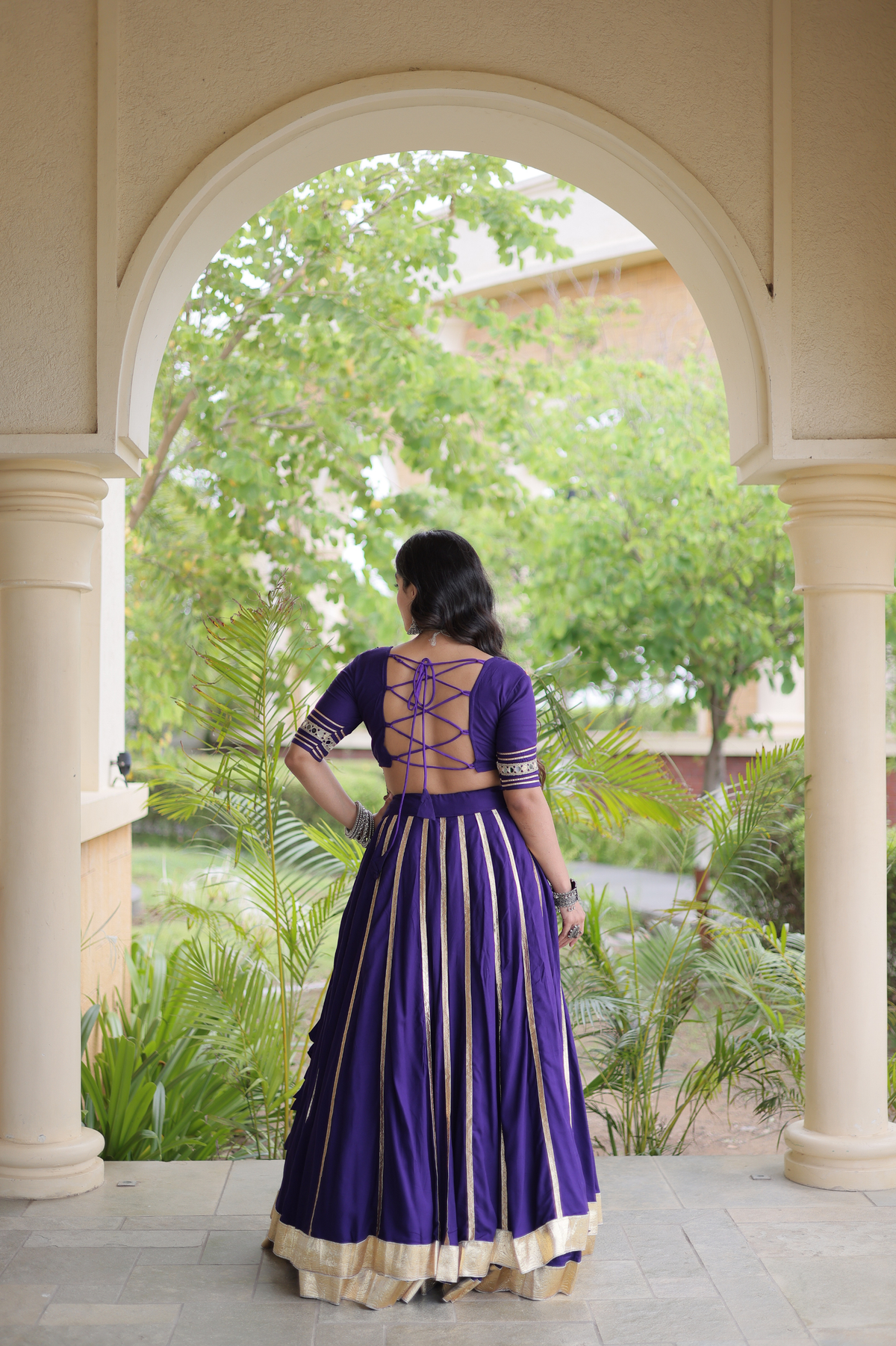 Designer premium Embroidered Ethnic Gown for Women | Festive & Wedding Wear