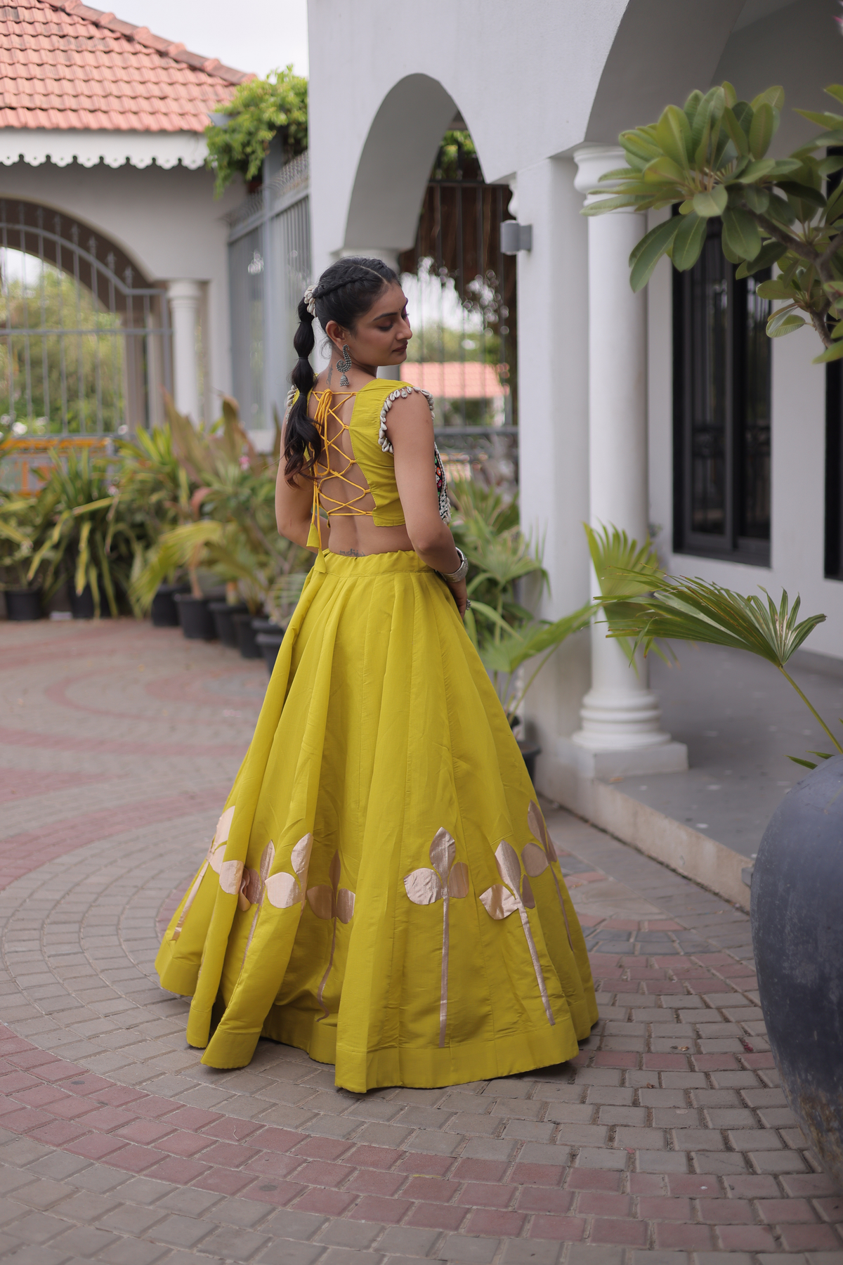 Women’s Designer Embroidered Ethnic Lehenga Choli Set | Traditional Flared Lehenga with Embellished Blouse