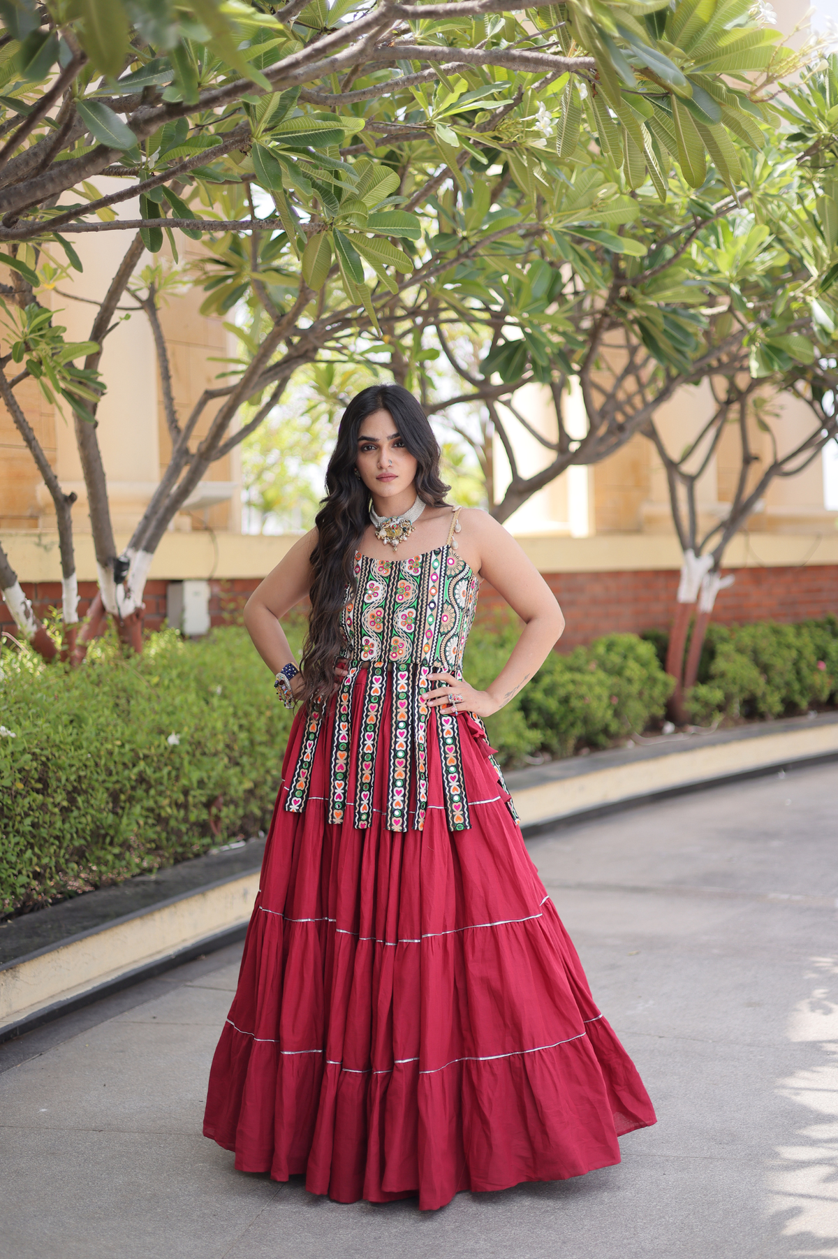 Women's Designer Lehenga Choli Set | Embroidered Ethnic Festive Wear