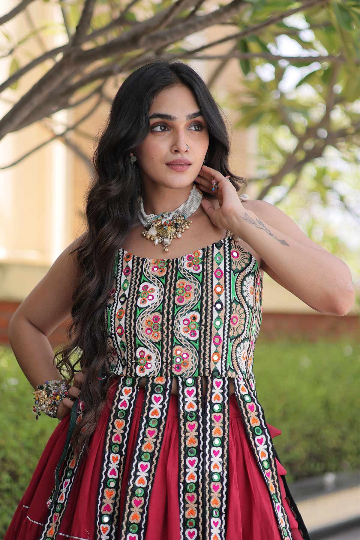 Women's Designer Lehenga Choli Set | Embroidered Ethnic Festive Wear
