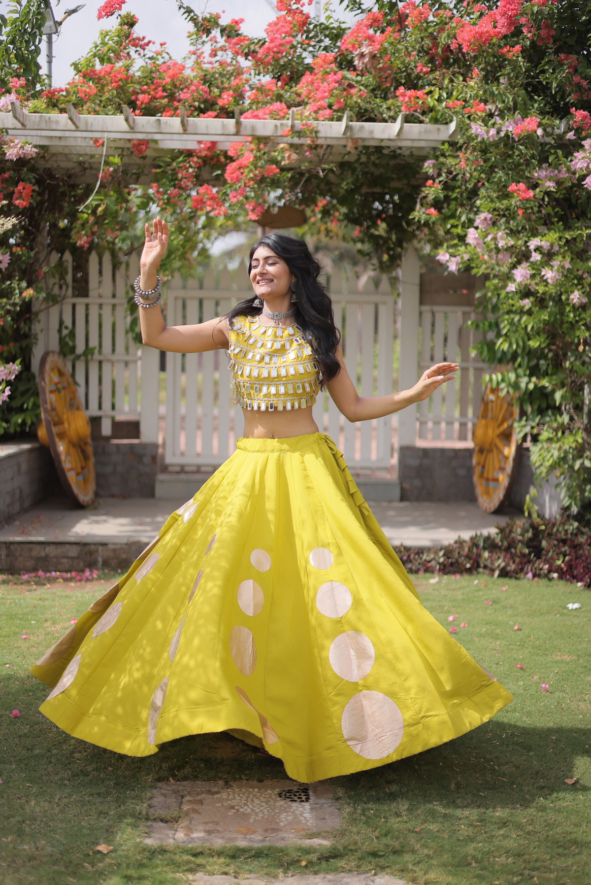 Premium Mirror Work Lehenga Choli for Women | Designer Party & Festive Wear