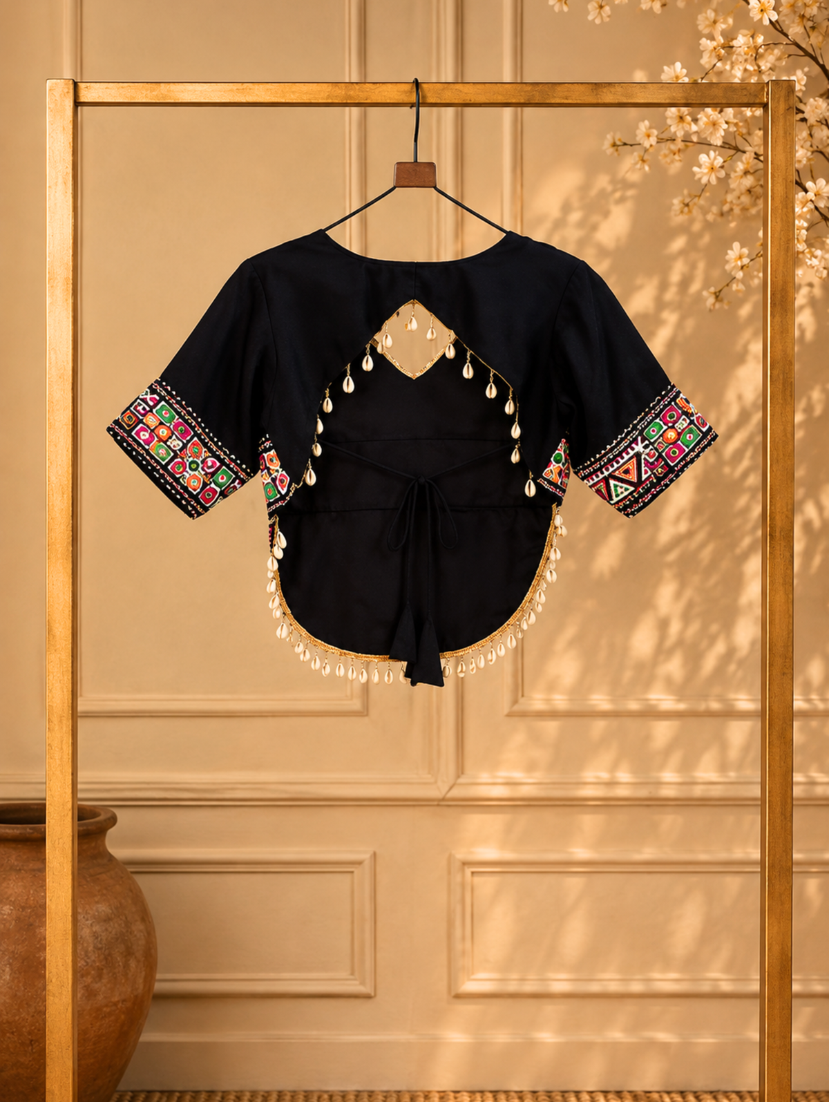 Designer Embroidered Kutchi Work Blouse for Women