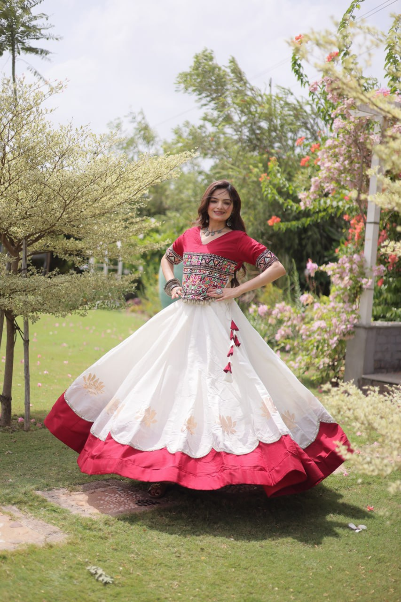 Designer Embroidered Lehenga Choli for Women