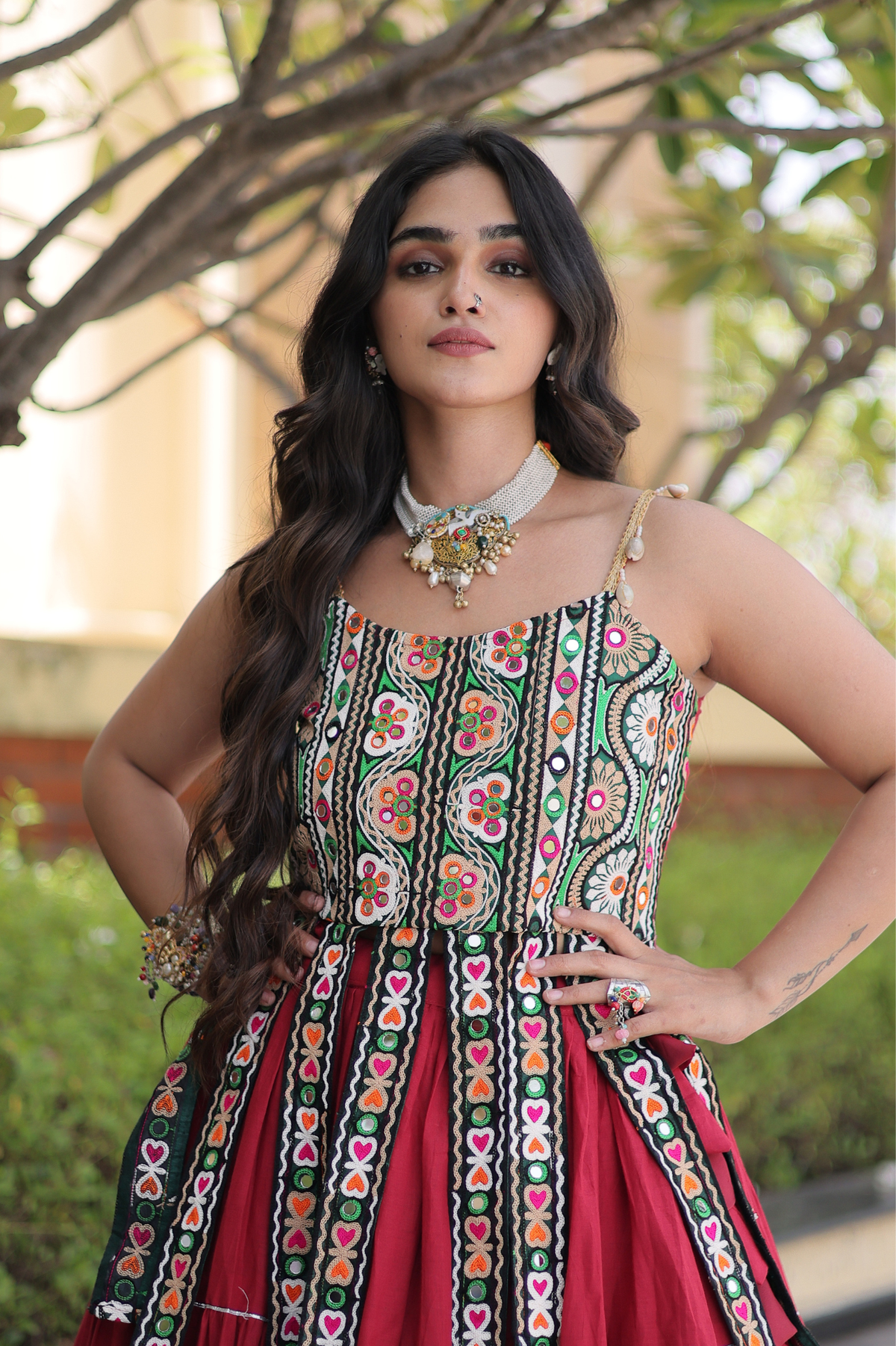 Women's Designer Lehenga Choli Set | Embroidered Ethnic Festive Wear