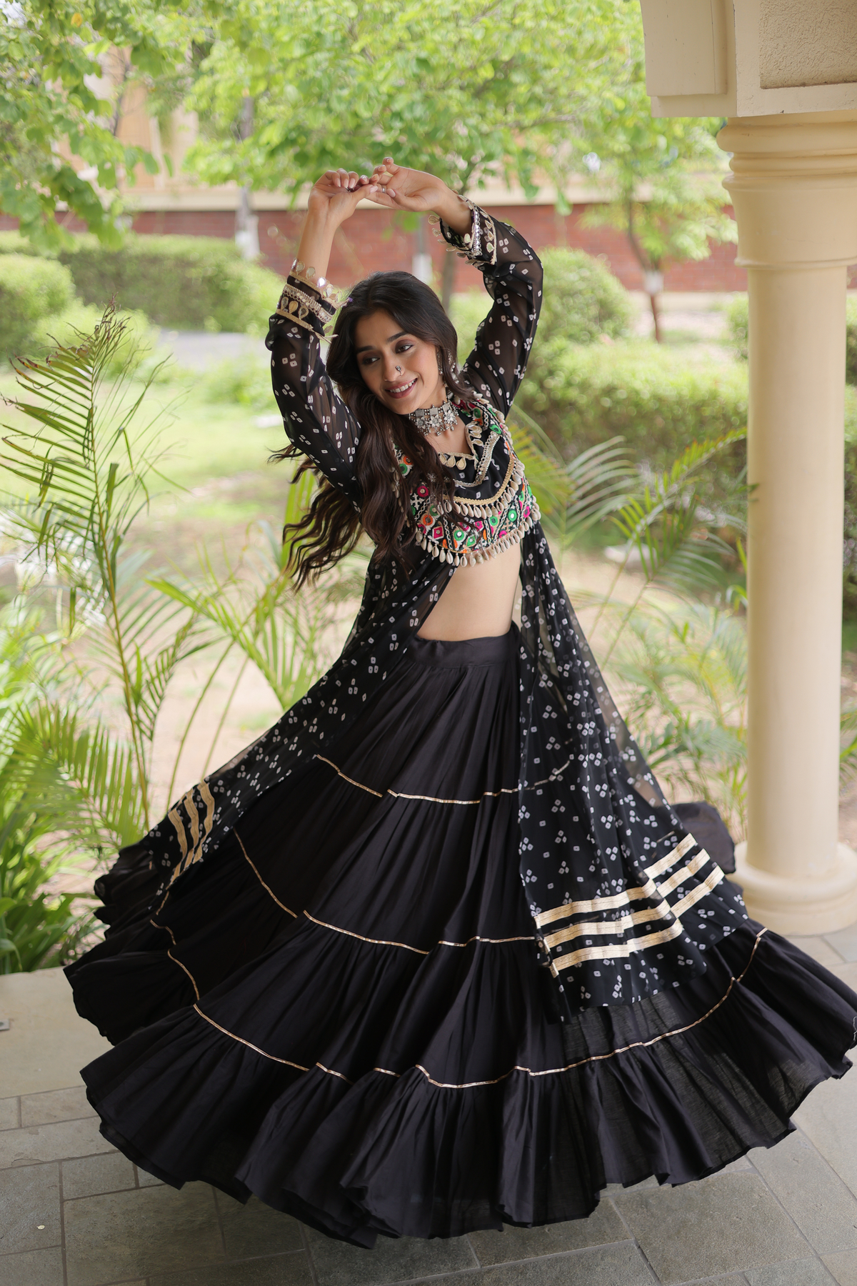 Designer Bandhani Lehenga Choli for Women | Festive & Wedding Wear