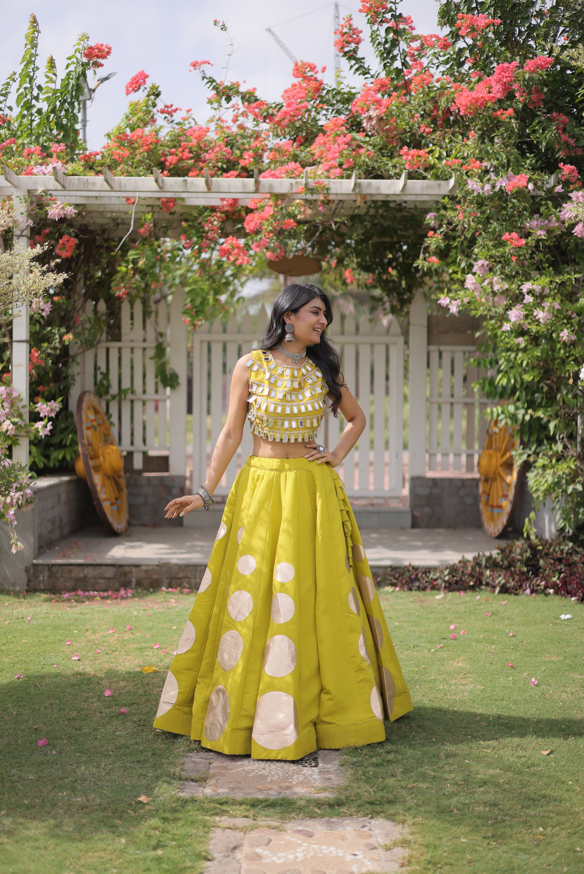 Premium Mirror Work Lehenga Choli for Women | Designer Party & Festive Wear