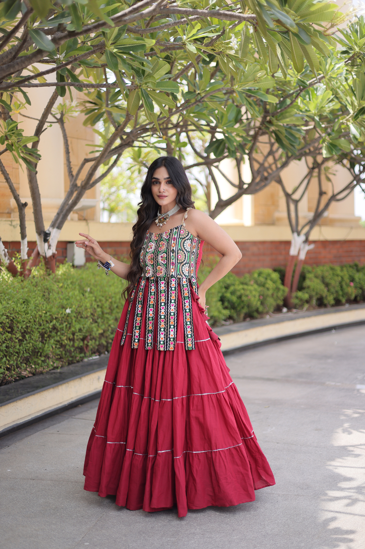 Women's Designer Lehenga Choli Set | Embroidered Ethnic Festive Wear