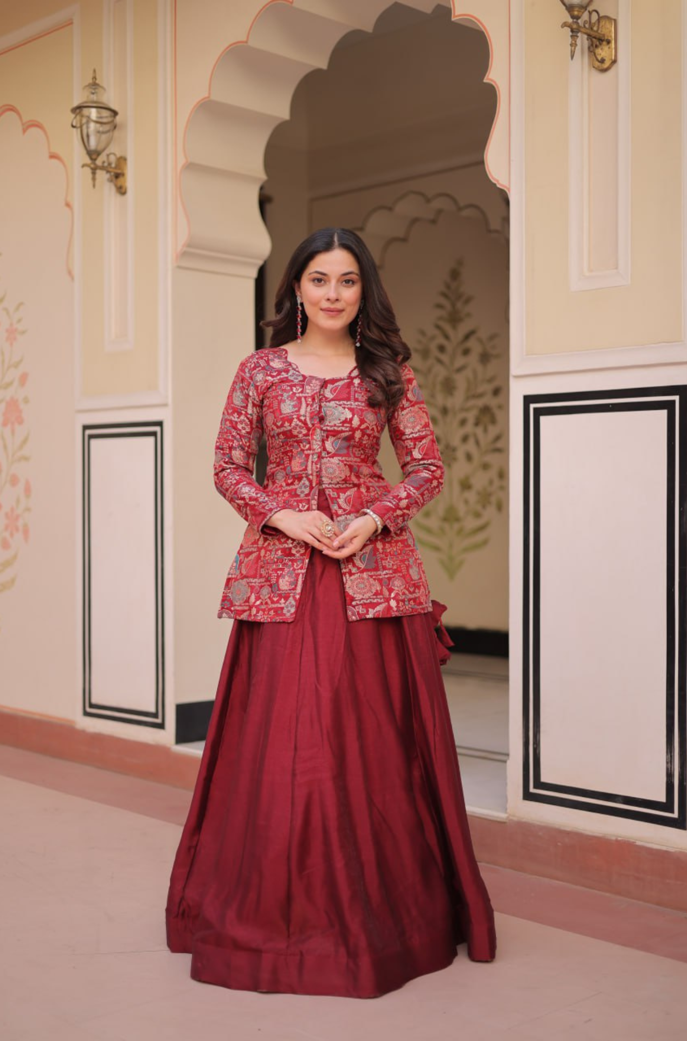 Designer Printed Lehenga Choli Set for Women