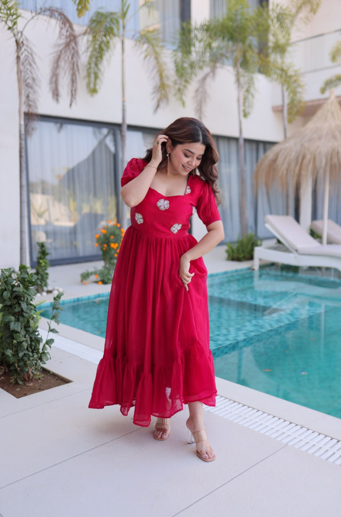 Premium Designer Georgette Anarkali Gown for Women