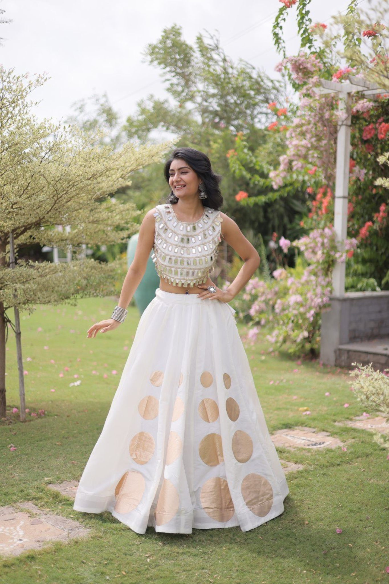 Premium Mirror Work Lehenga Choli for Women | Designer Party & Festive Wear
