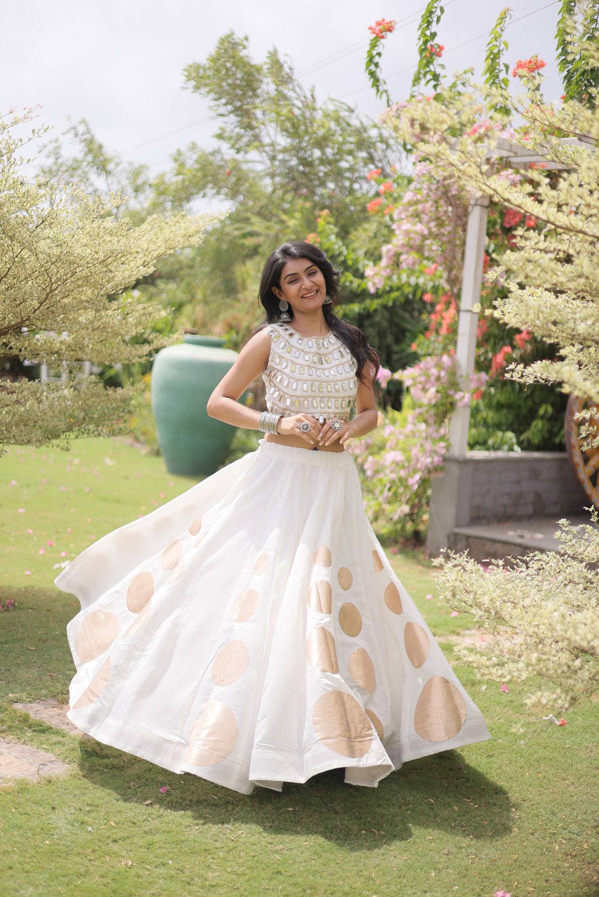 Premium Mirror Work Lehenga Choli for Women | Designer Party & Festive Wear