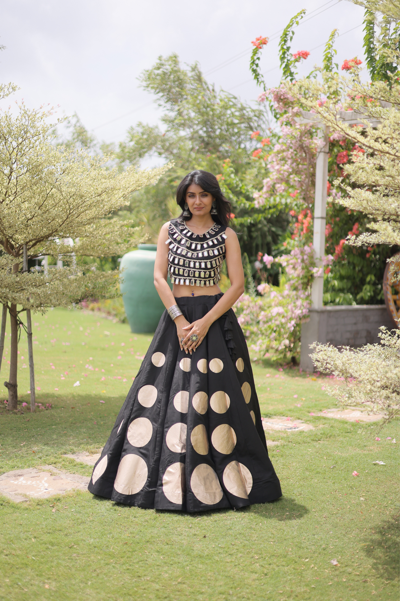 Premium Mirror Work Lehenga Choli for Women | Designer Party & Festive Wear
