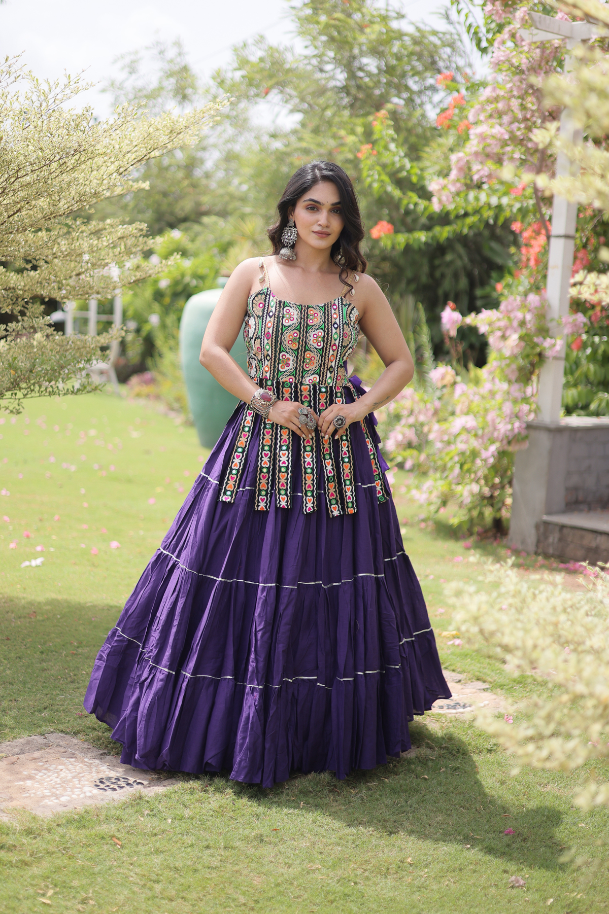 Women's Designer Lehenga Choli Set | Embroidered Ethnic Festive Wear