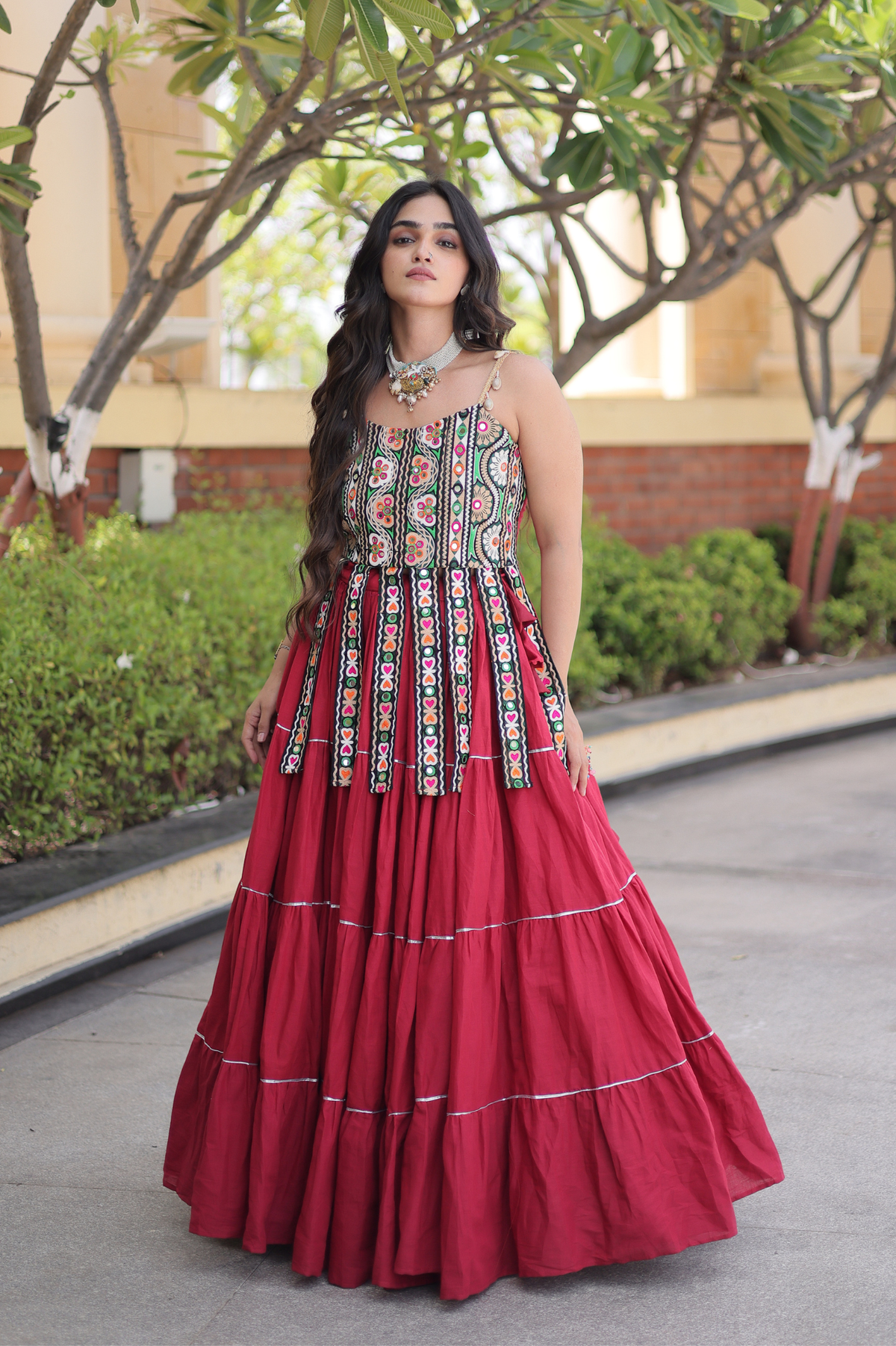Women's Designer Lehenga Choli Set | Embroidered Ethnic Festive Wear