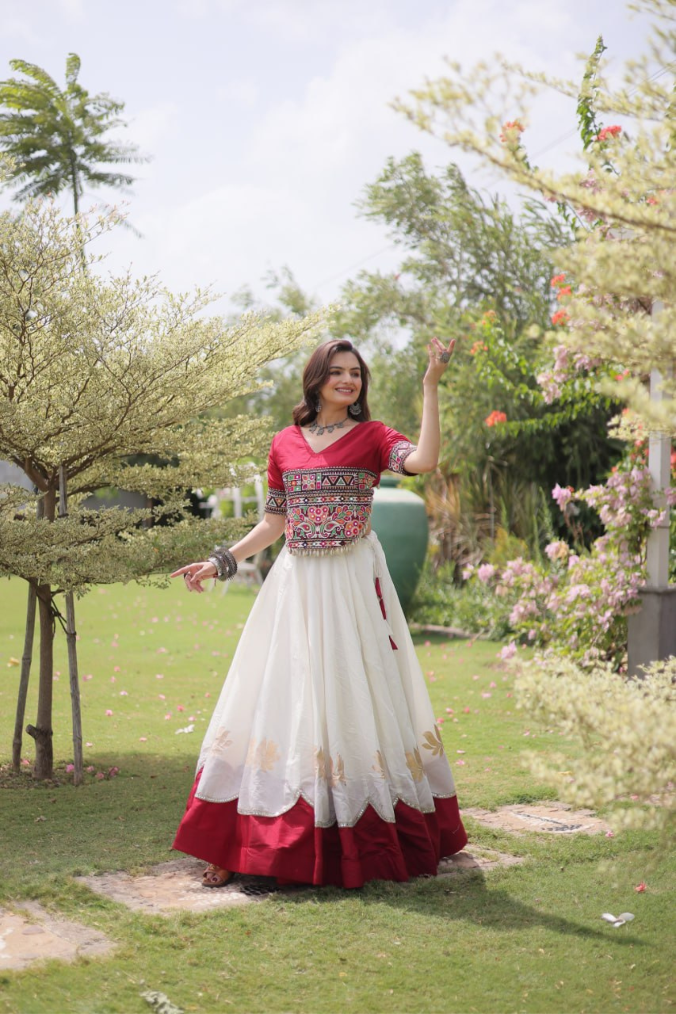 Designer Embroidered Lehenga Choli for Women