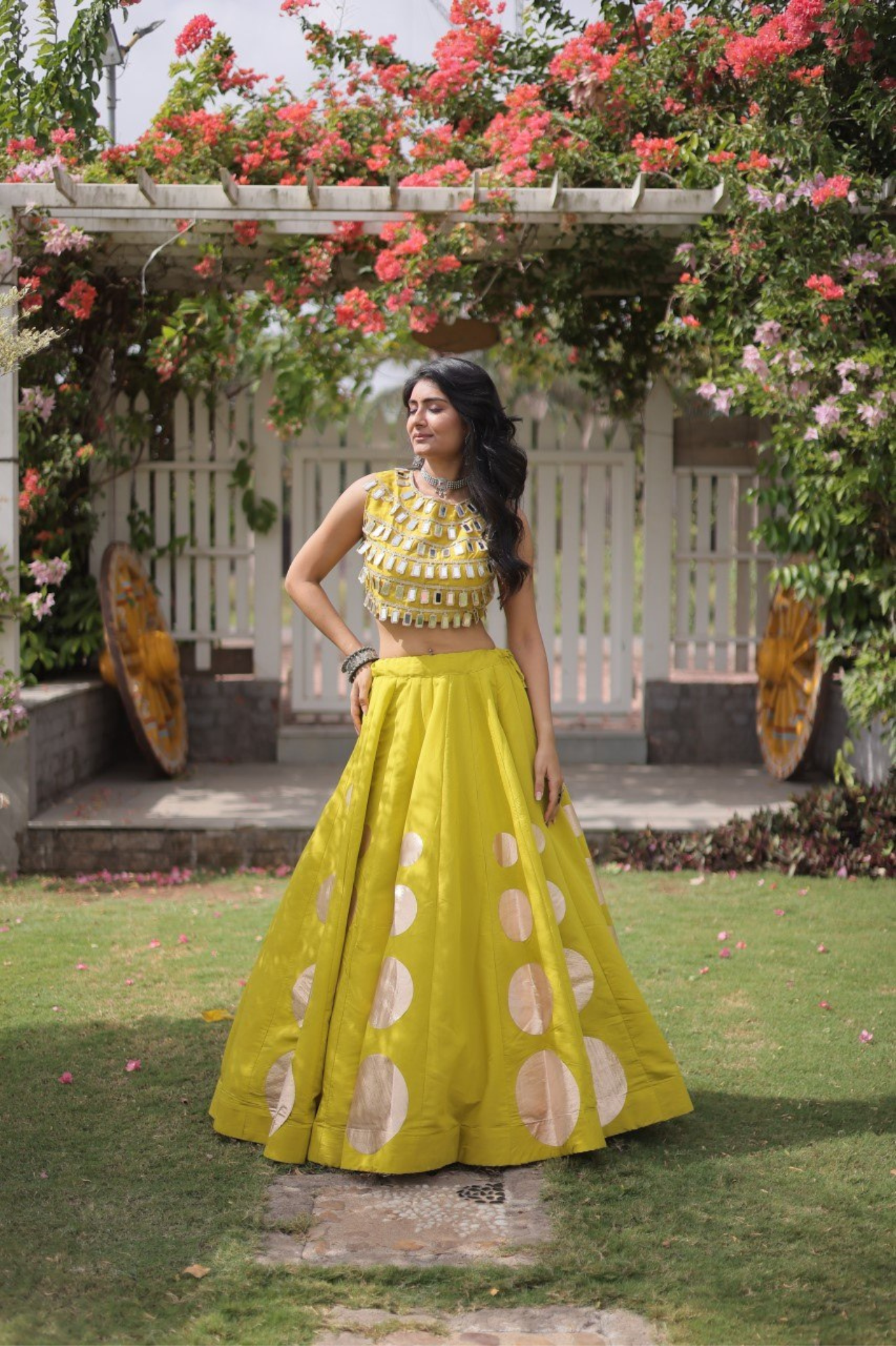 Premium Mirror Work Lehenga Choli for Women | Designer Party & Festive Wear