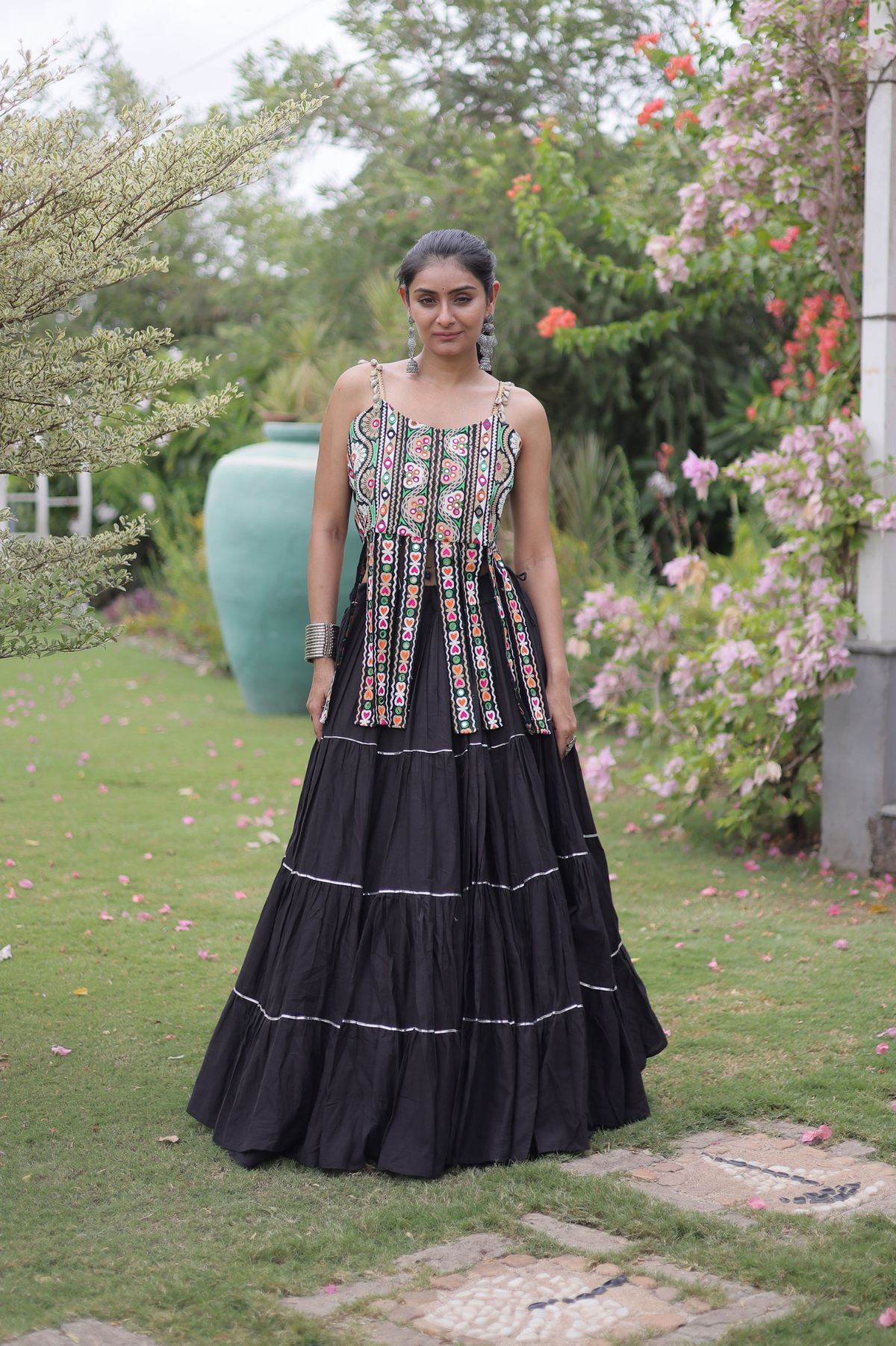 Women's Designer Lehenga Choli Set | Embroidered Ethnic Festive Wear